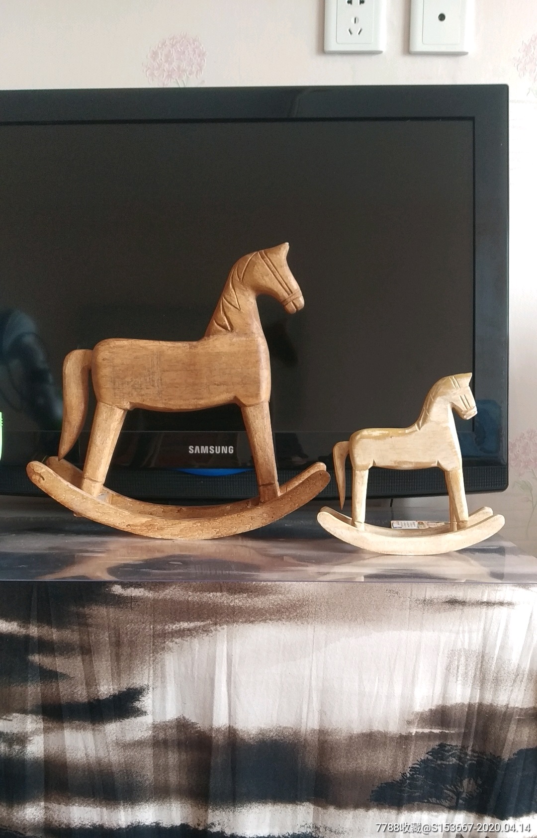 50-60年代老木马自制老玩具