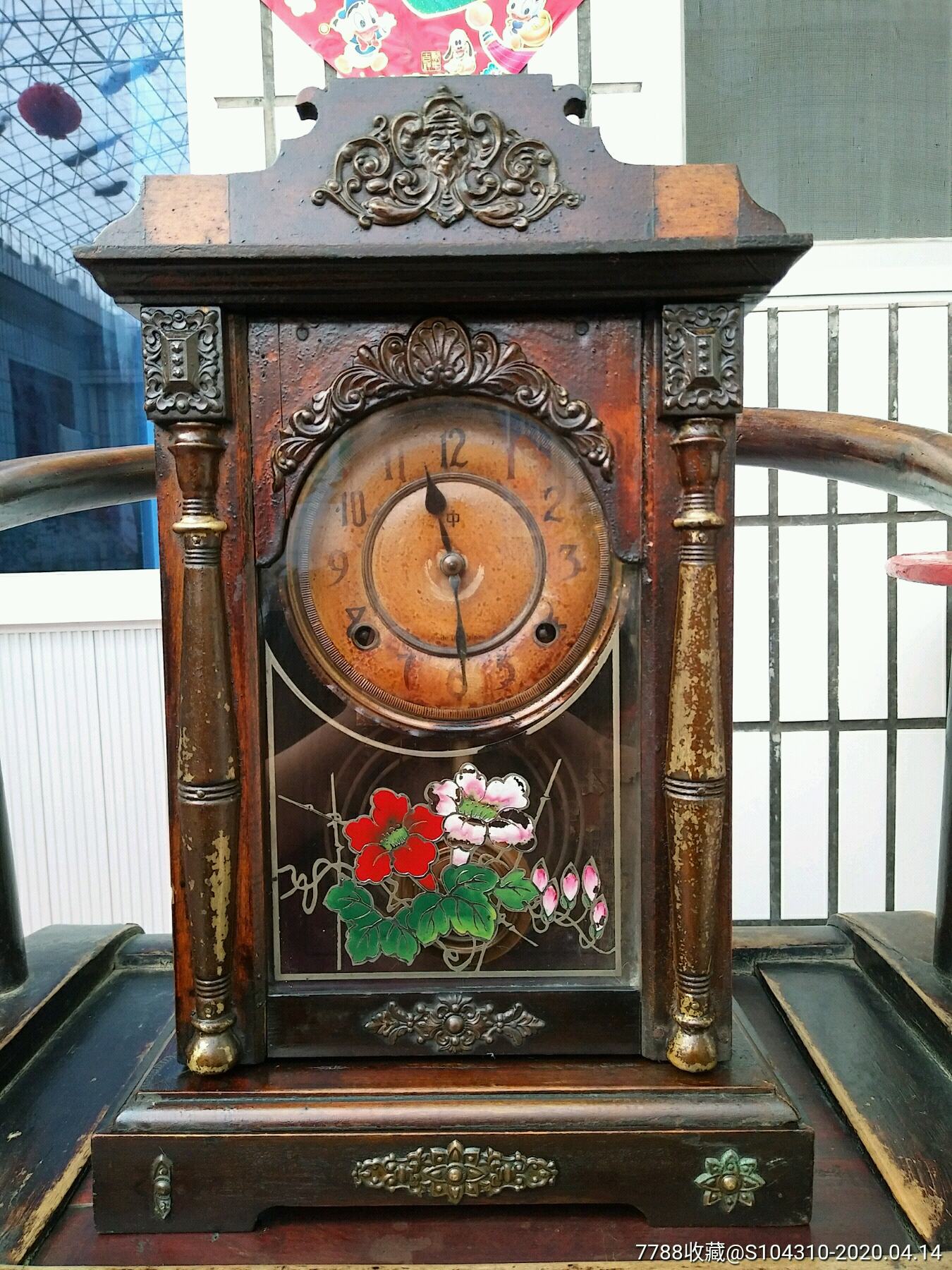 民国中字牌老座钟