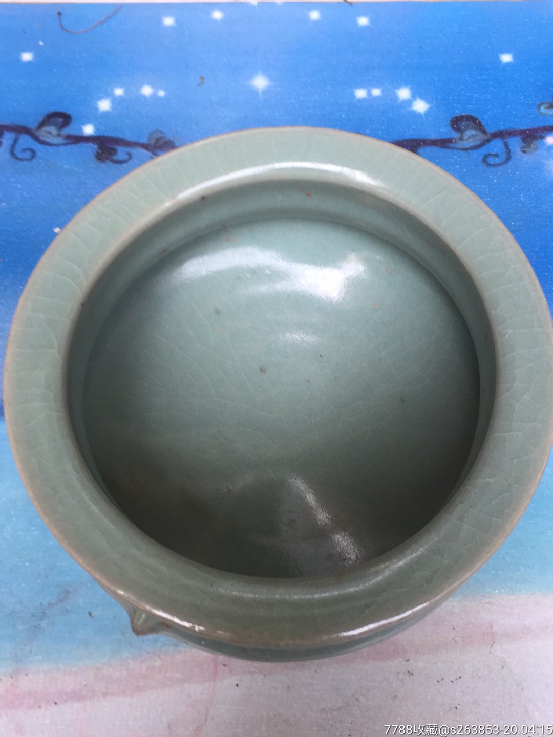 汝窑小号三足香炉
