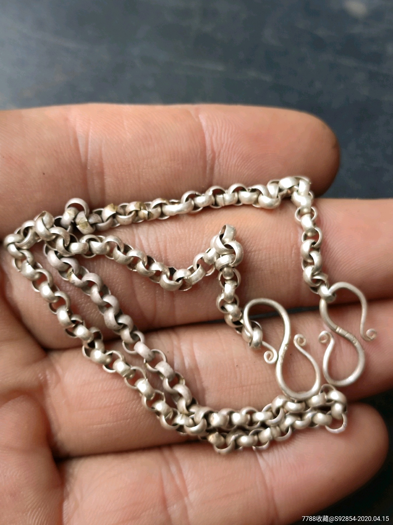 带s型扣环银链