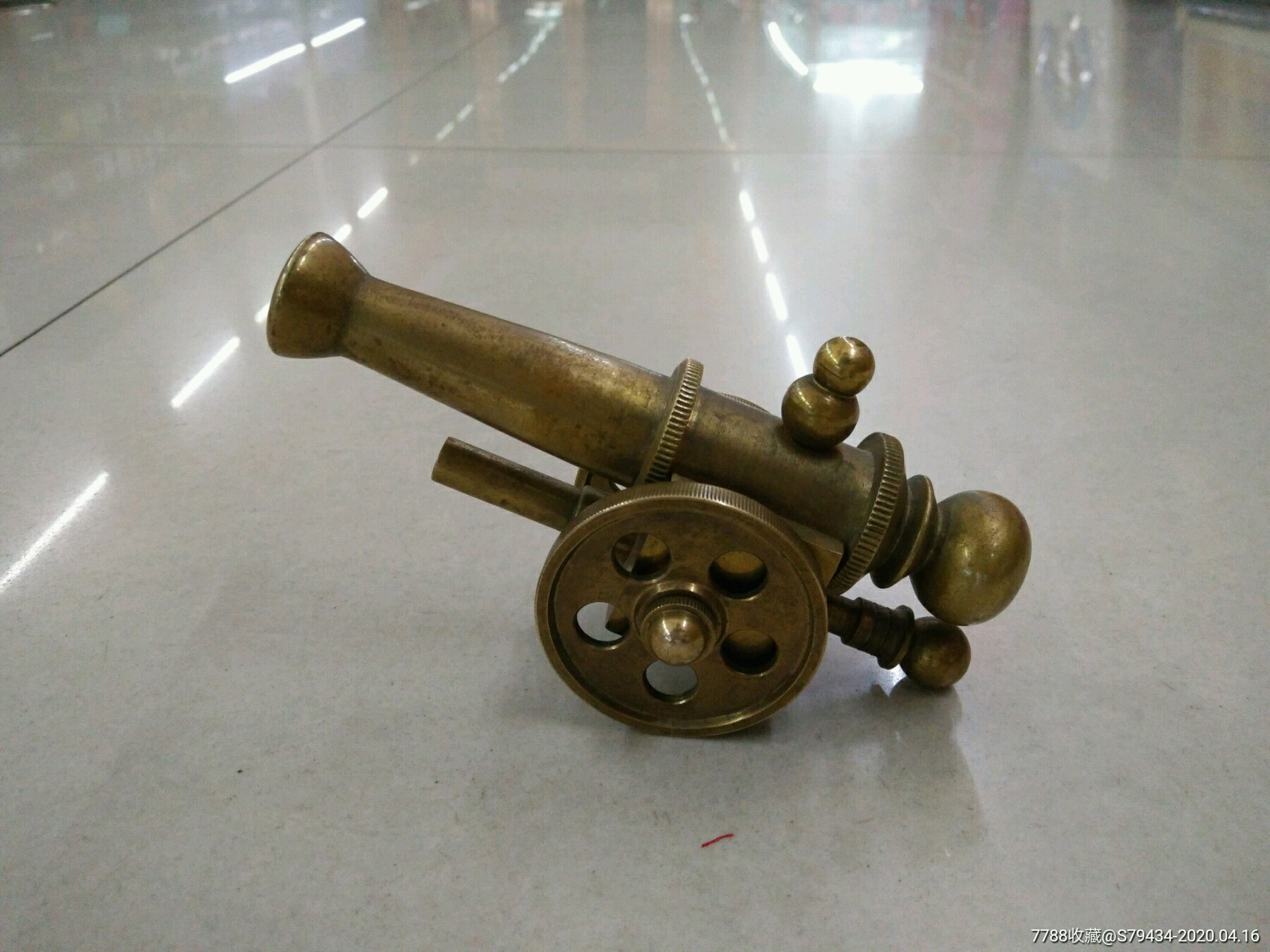 铜炮模型手工制作组装漂亮稀少