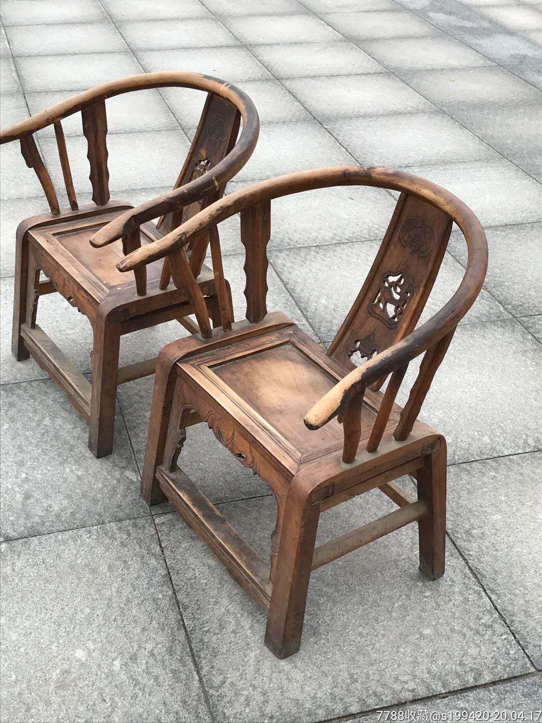 小圈椅座面高40厘米舒适宜人自然稳固