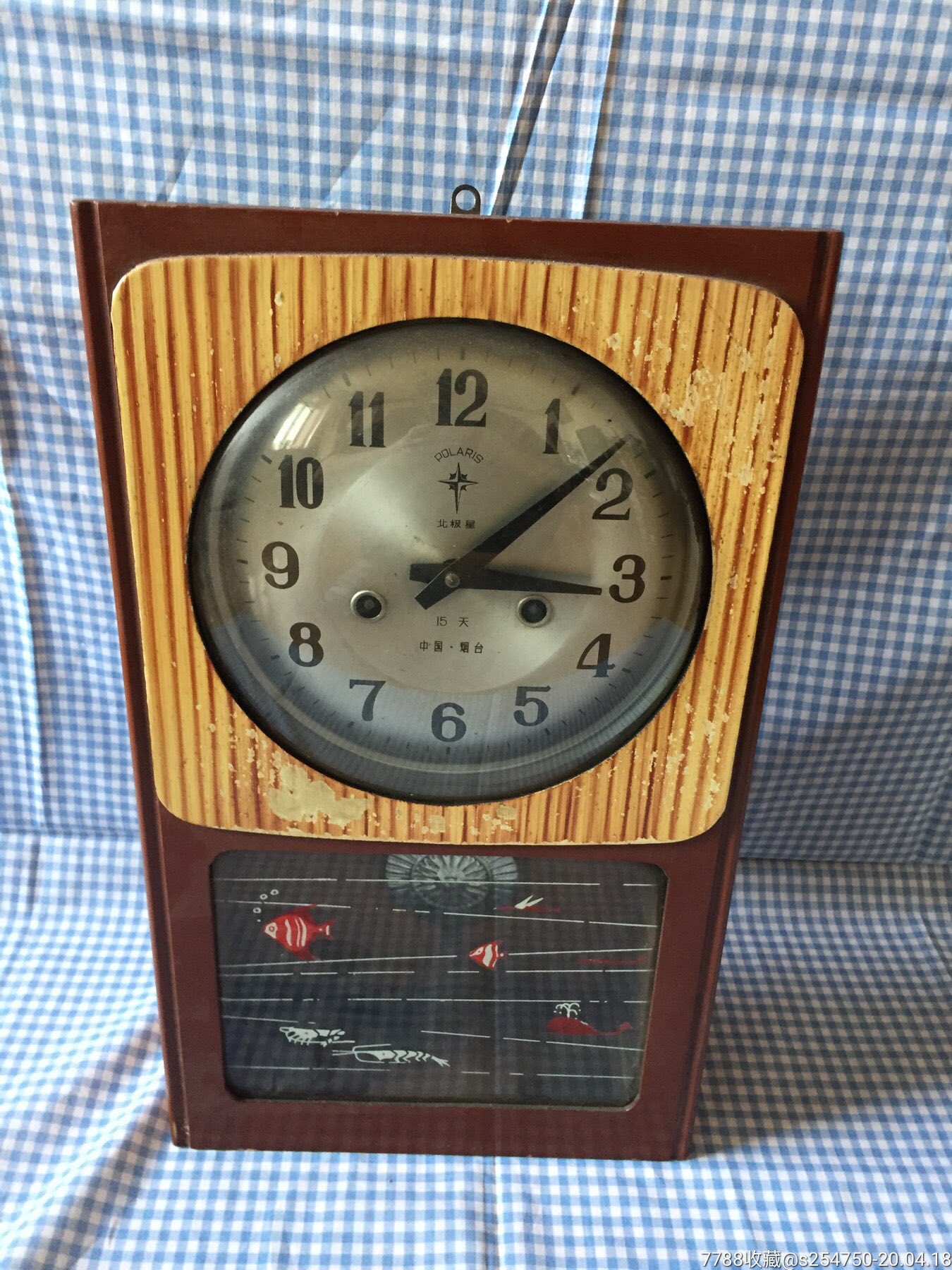八十年代北极星挂钟_价格70.0000元_第1张_7788收藏__收藏热线