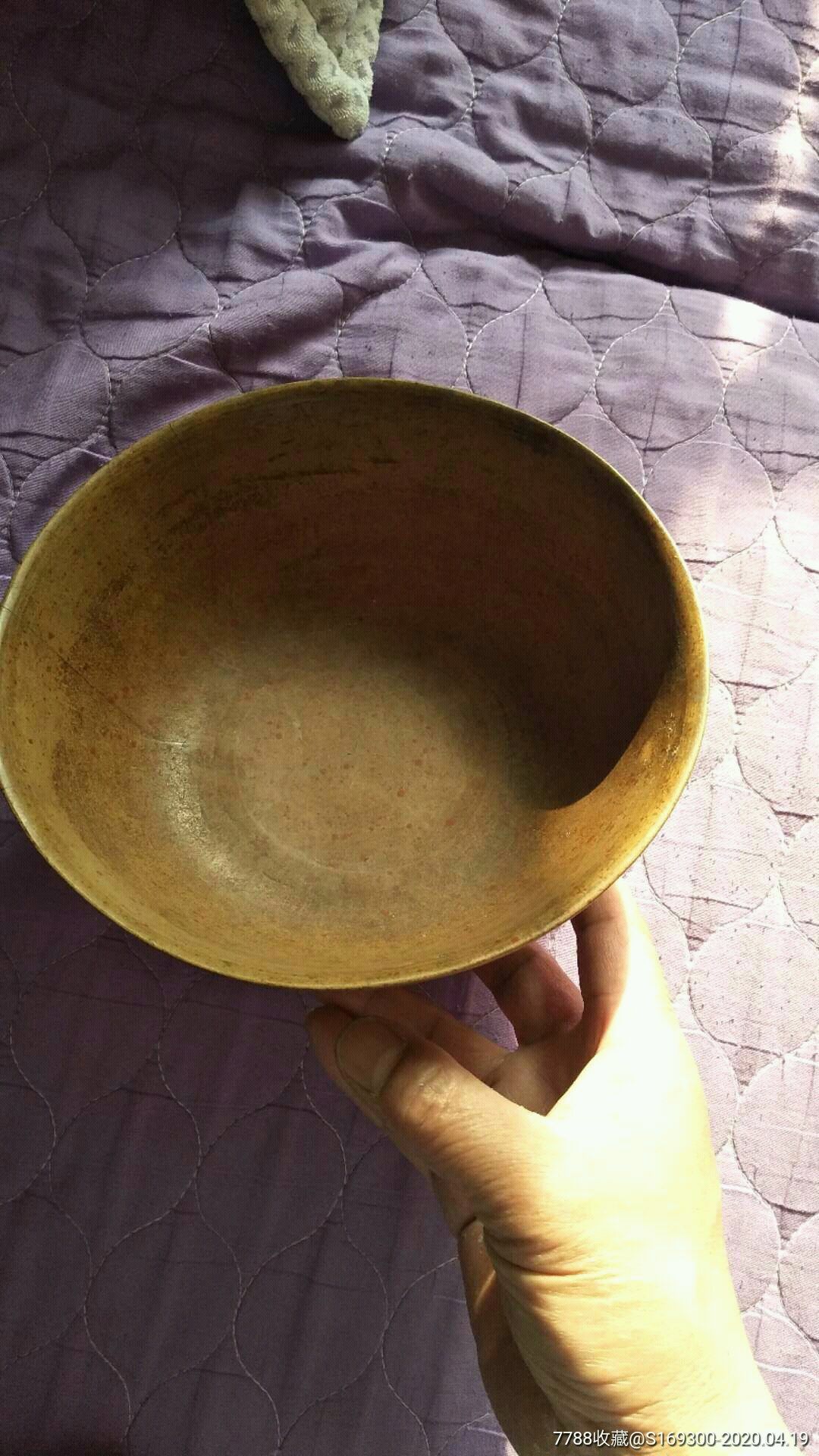 乾隆爷御用段泥紫砂碗