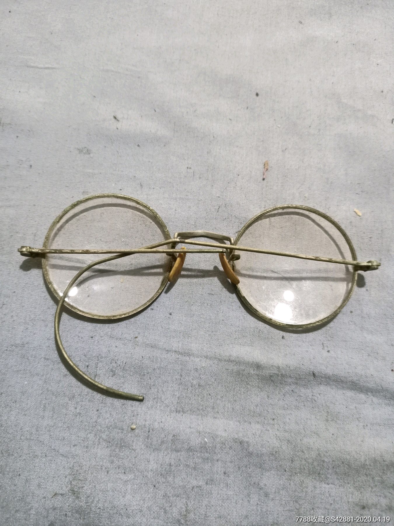 晚清民国老眼镜直径45厘米