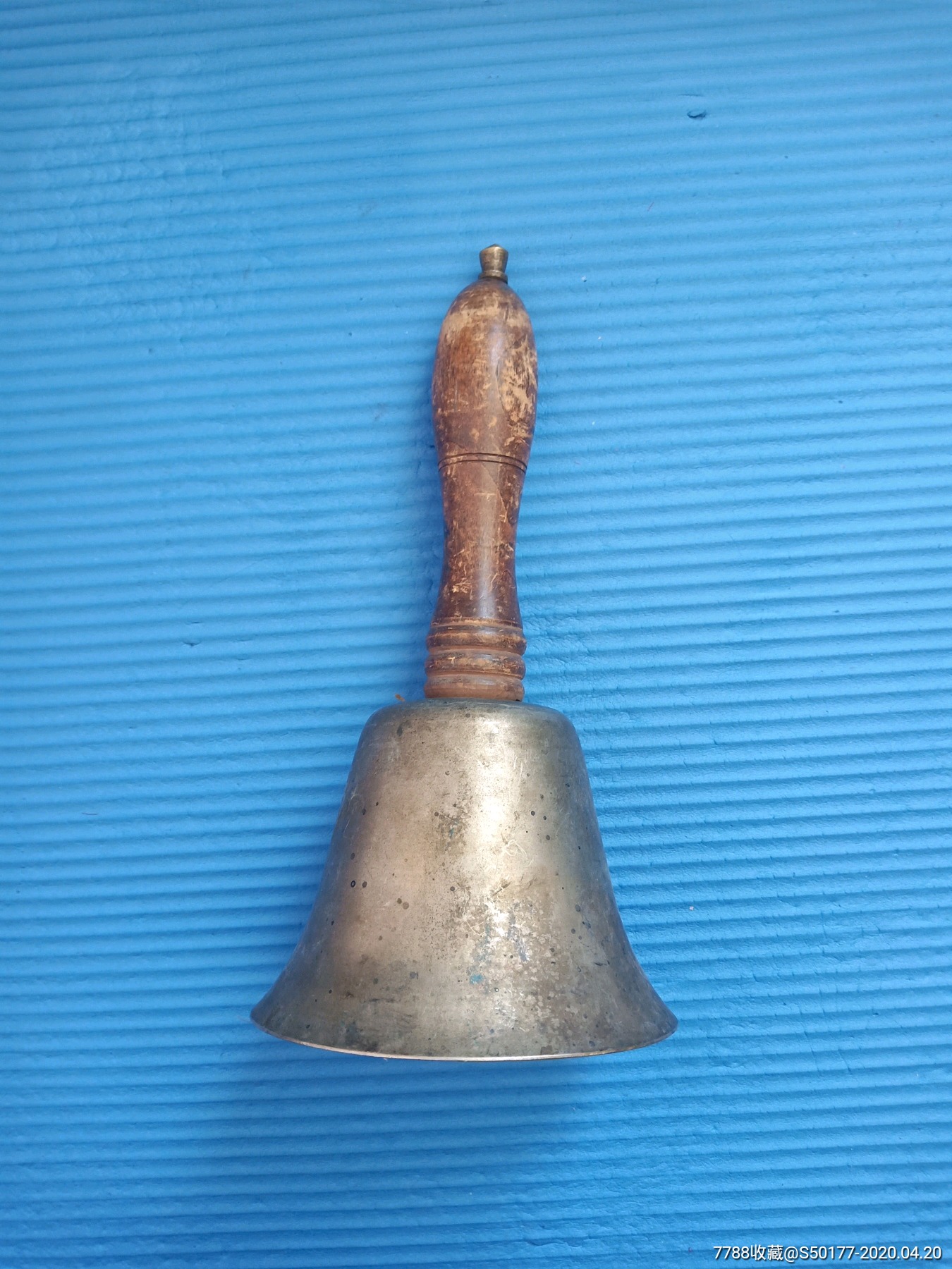 民国白铜老摇铃-铜铃/铃铛-7788收藏__收藏热线