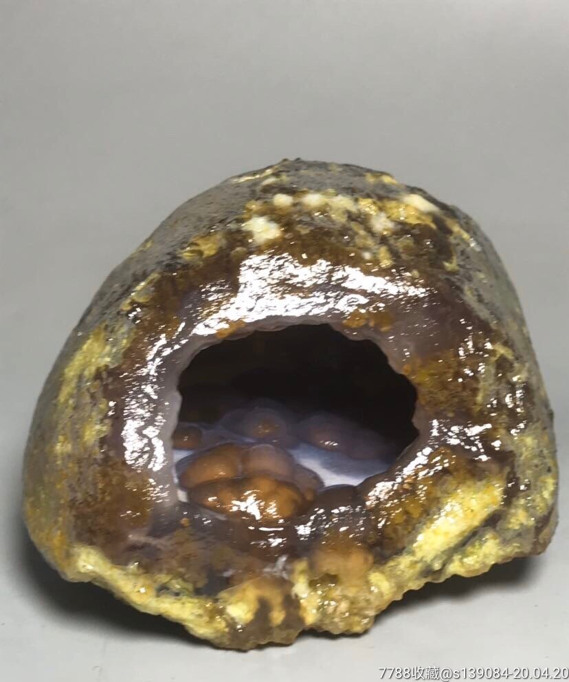 阿拉善玛瑙原石摆件