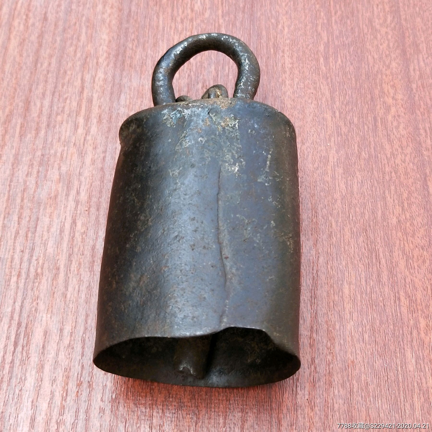 贵金属铸造铃铛清代铁响铃宠物挂饰