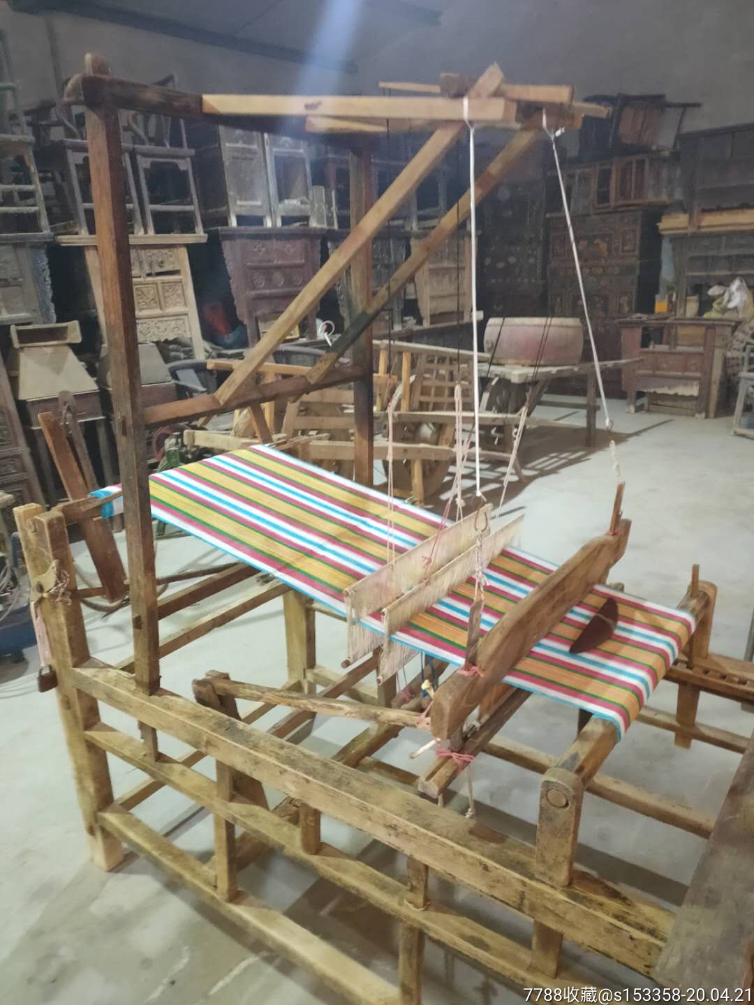 老织布机!