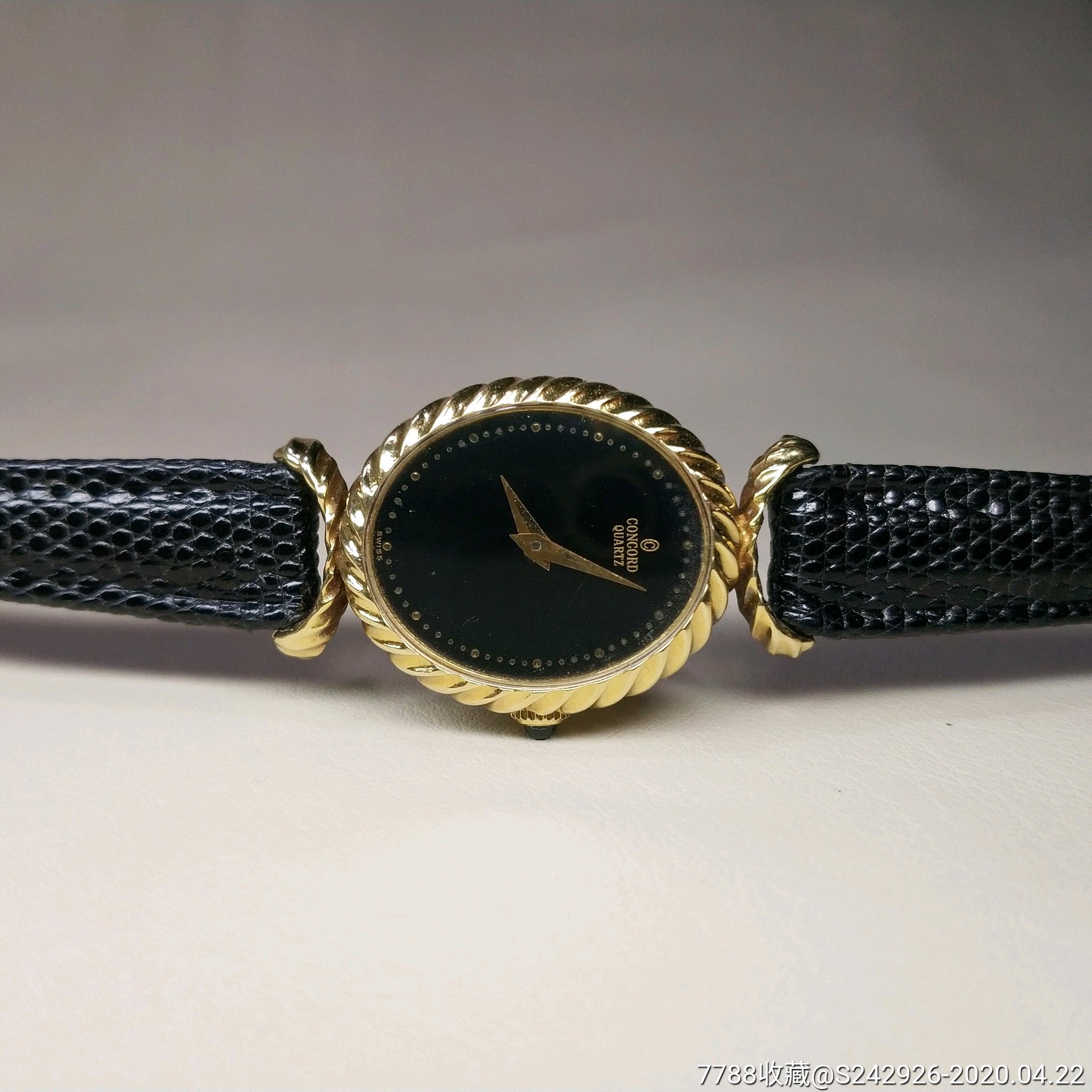 【14k实金】瑞士君皇石英女表-手表/腕表-7788收藏