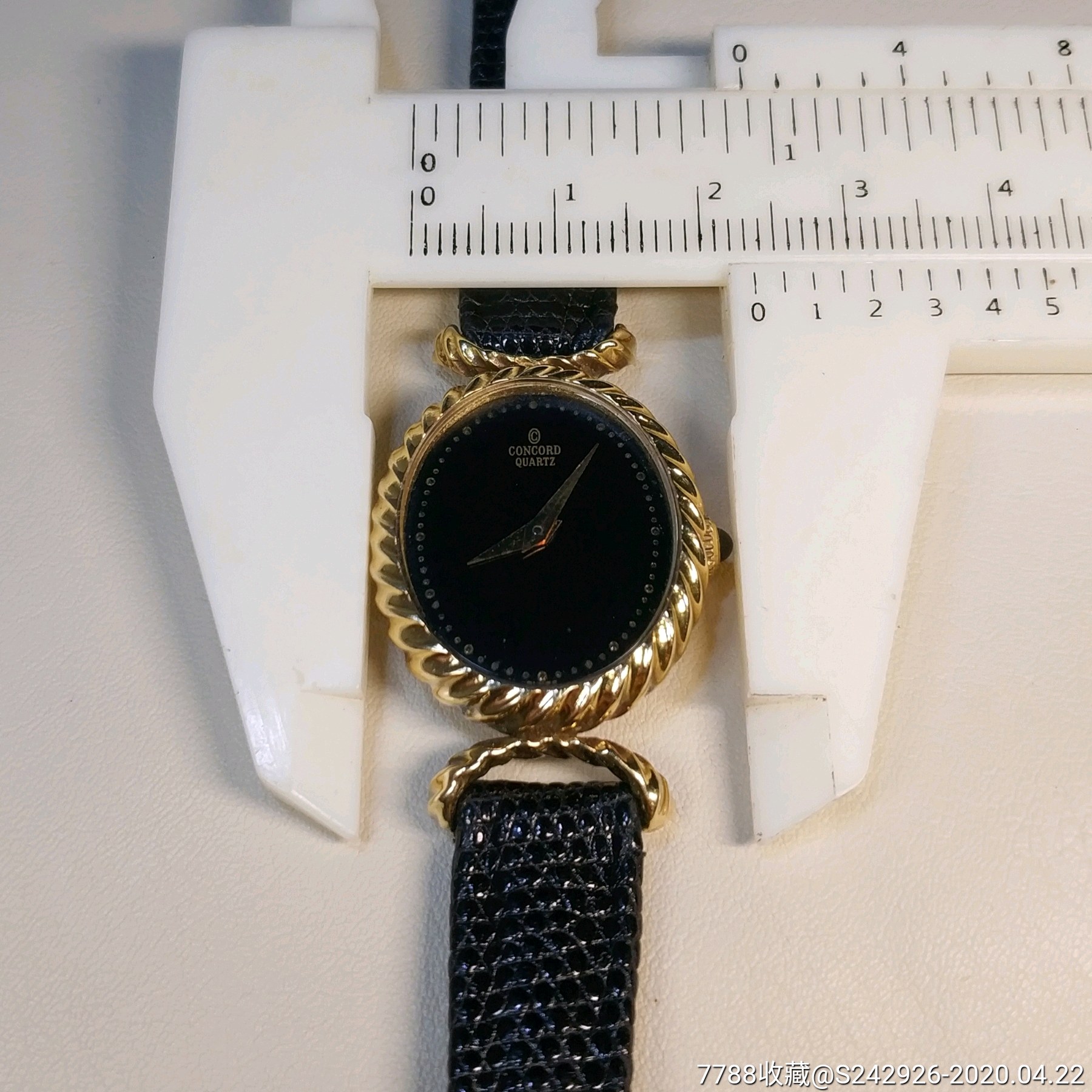 【14k实金】瑞士君皇石英女表-手表/腕表-7788收藏