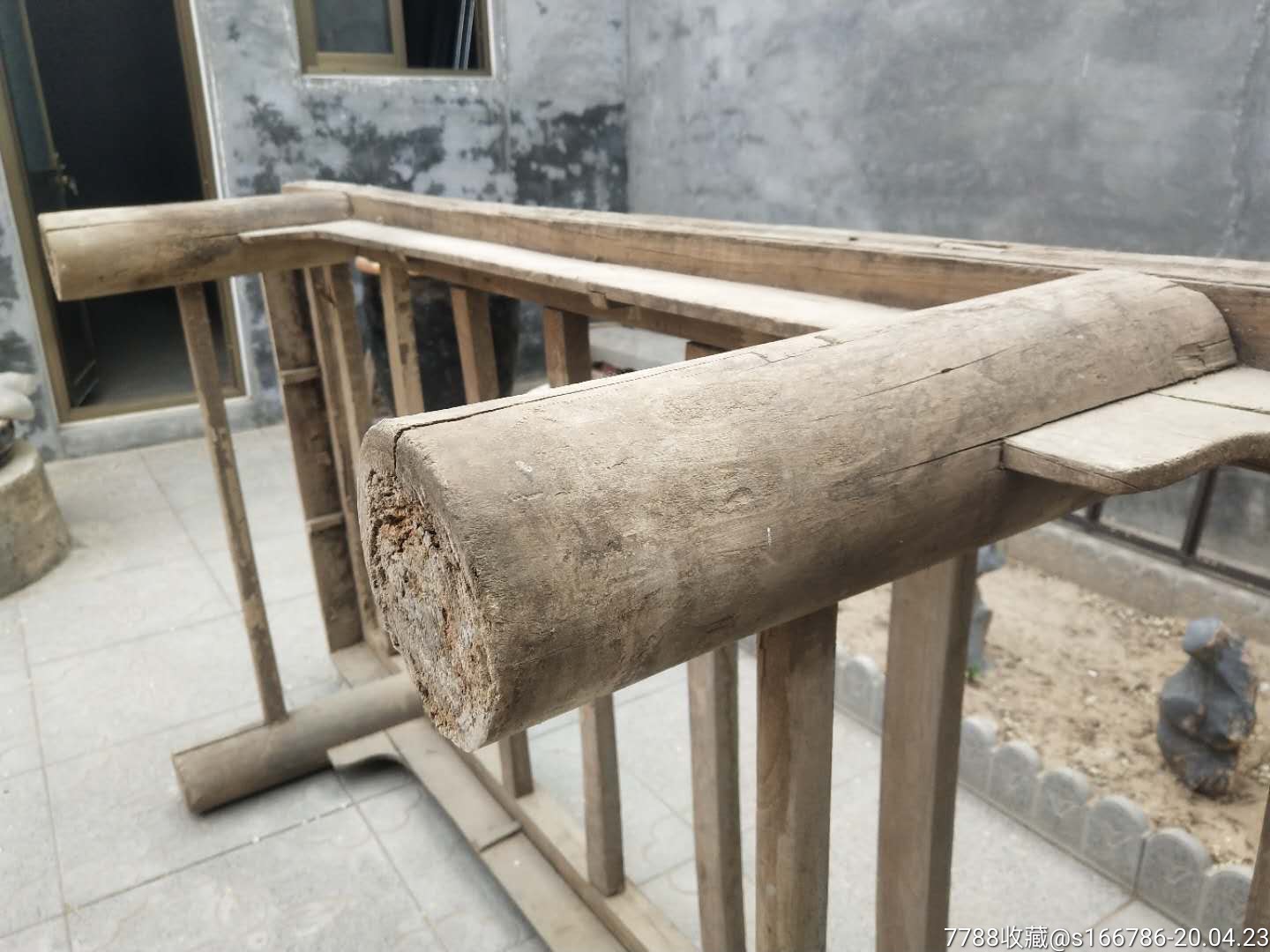 明代粗腿禅师庙床,原汁原味无修,包老货.