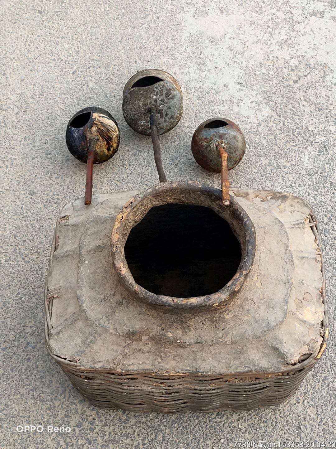 民俗物件……油篓油壶一套