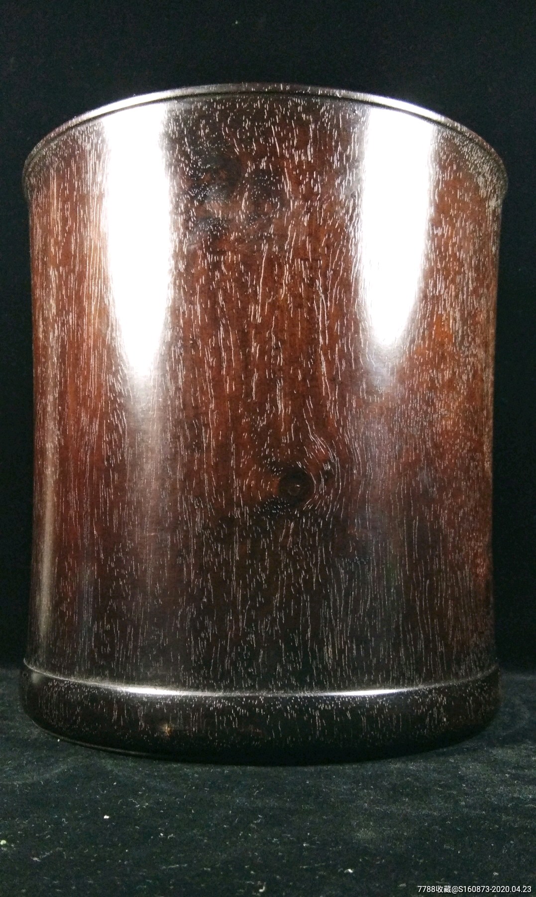 红木黄花梨大笔筒