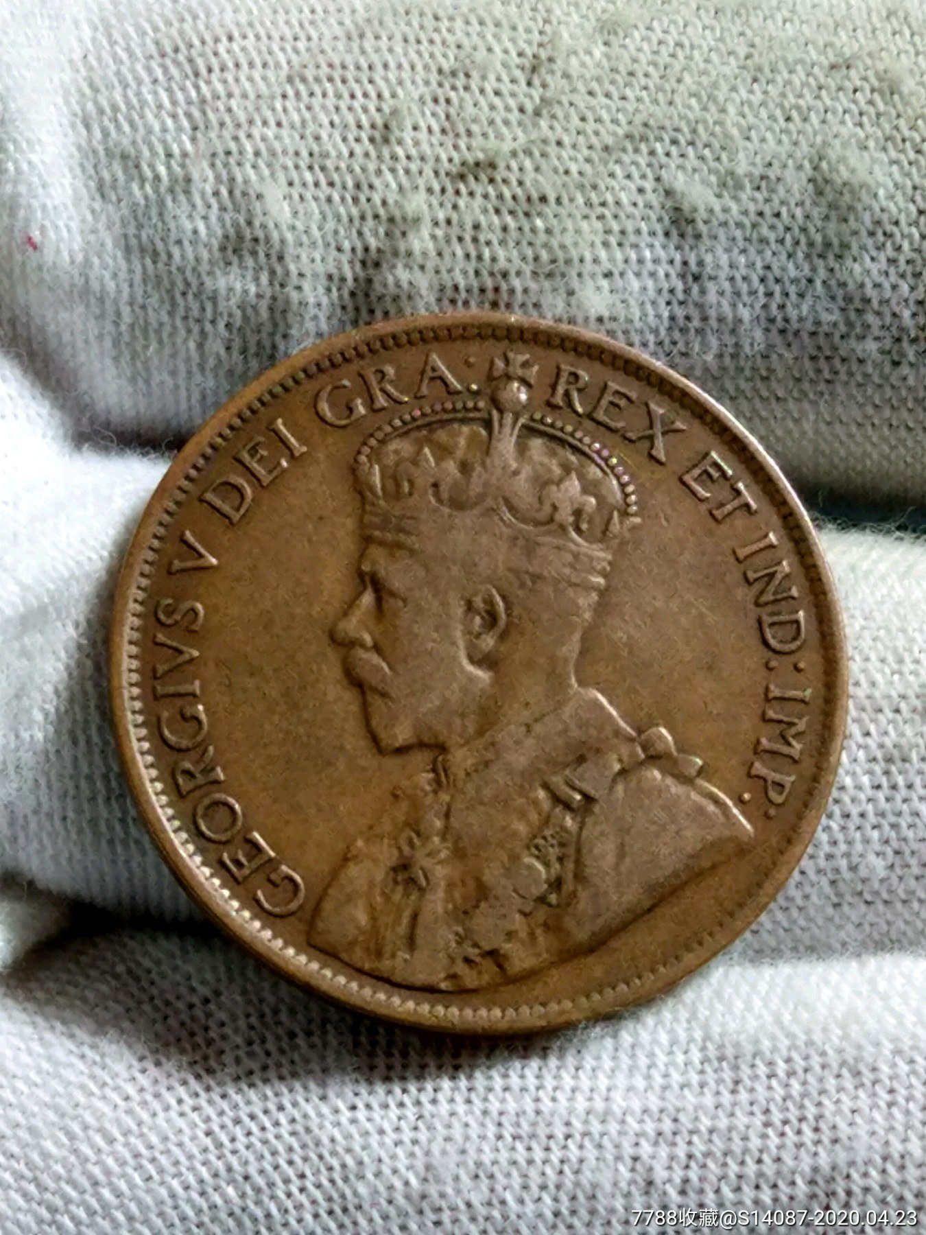 外币～1913年加拿大1分