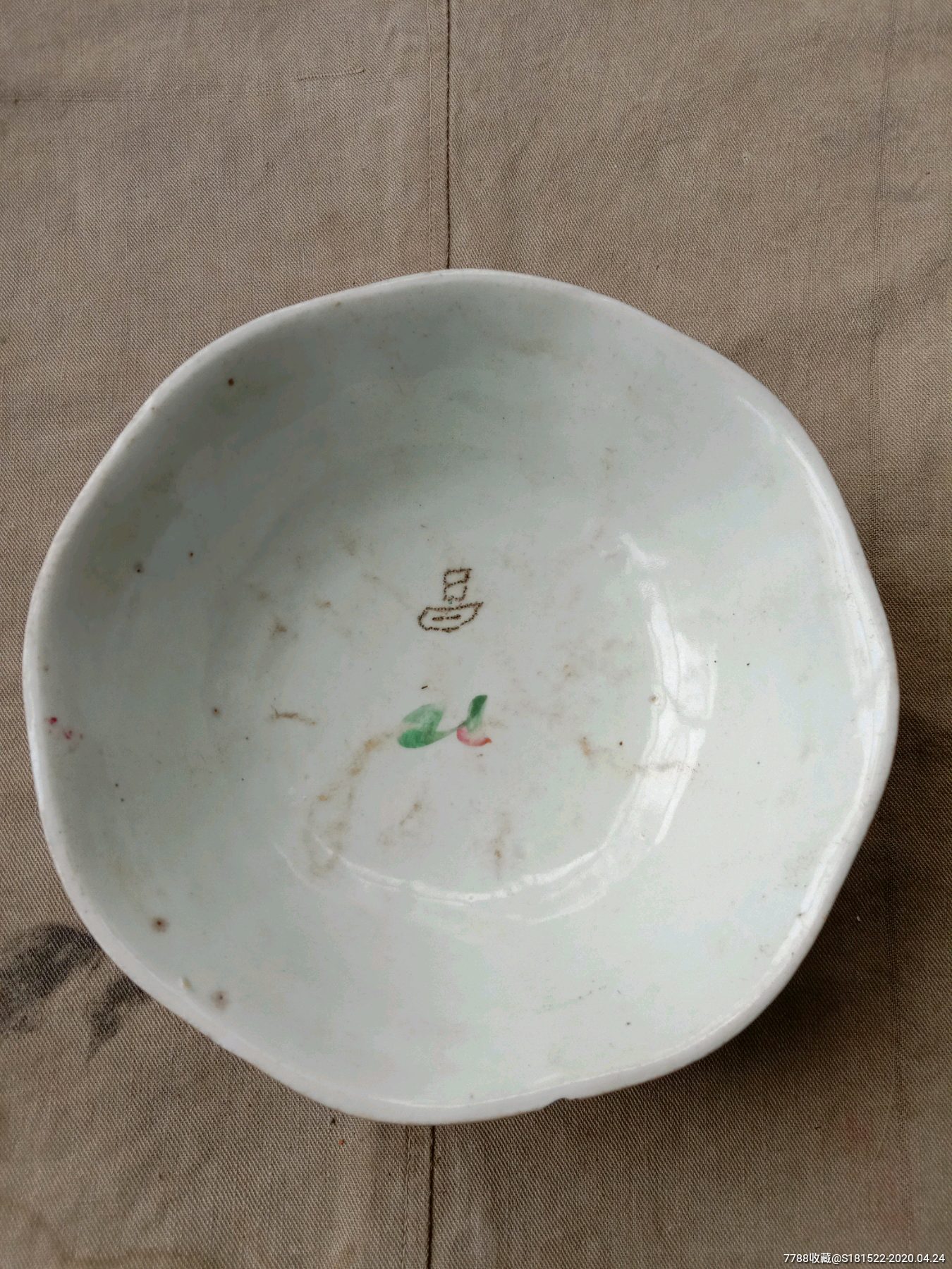 民国老瓷碗老瓷器挽回利益老瓷碗收藏老物件复古