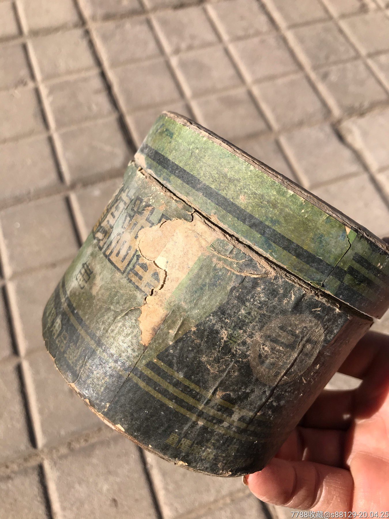 老油墨盒子,纸盒