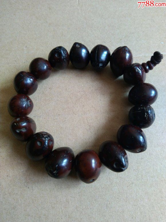 淸代鼠眼菩提手串