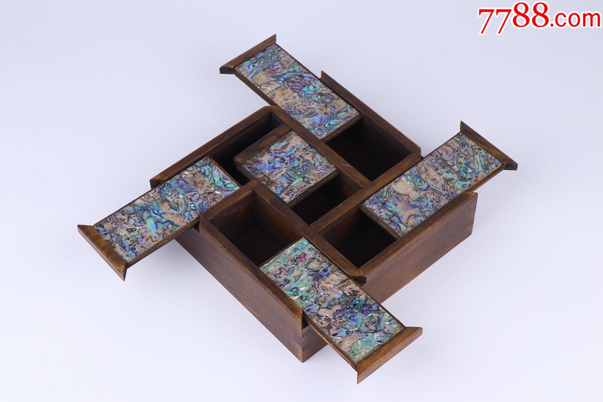 旧藏多宝格盒子