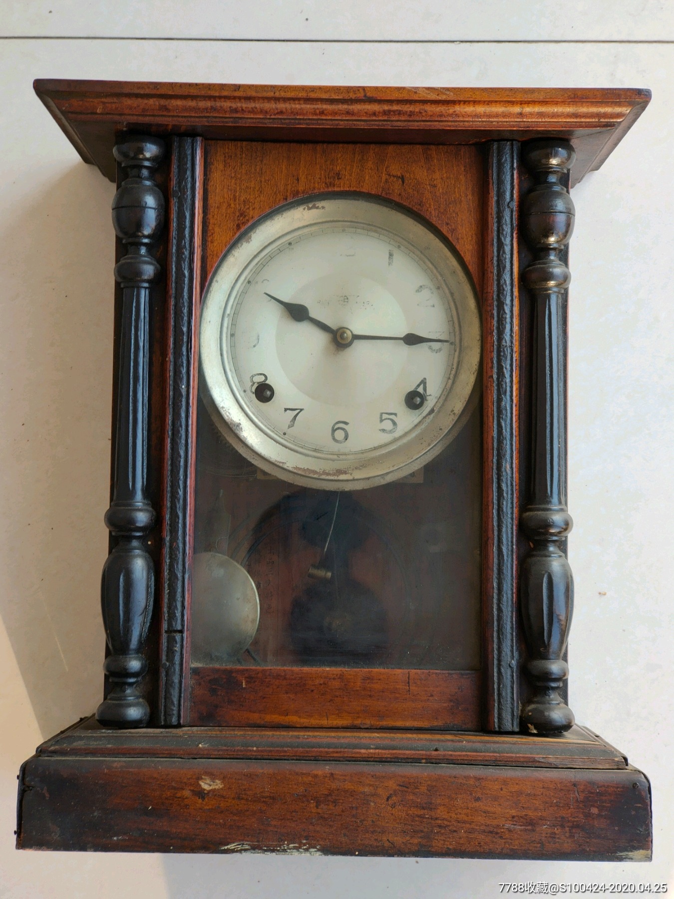 民国奉天新明制钟工厂商标"挂钟"trademark