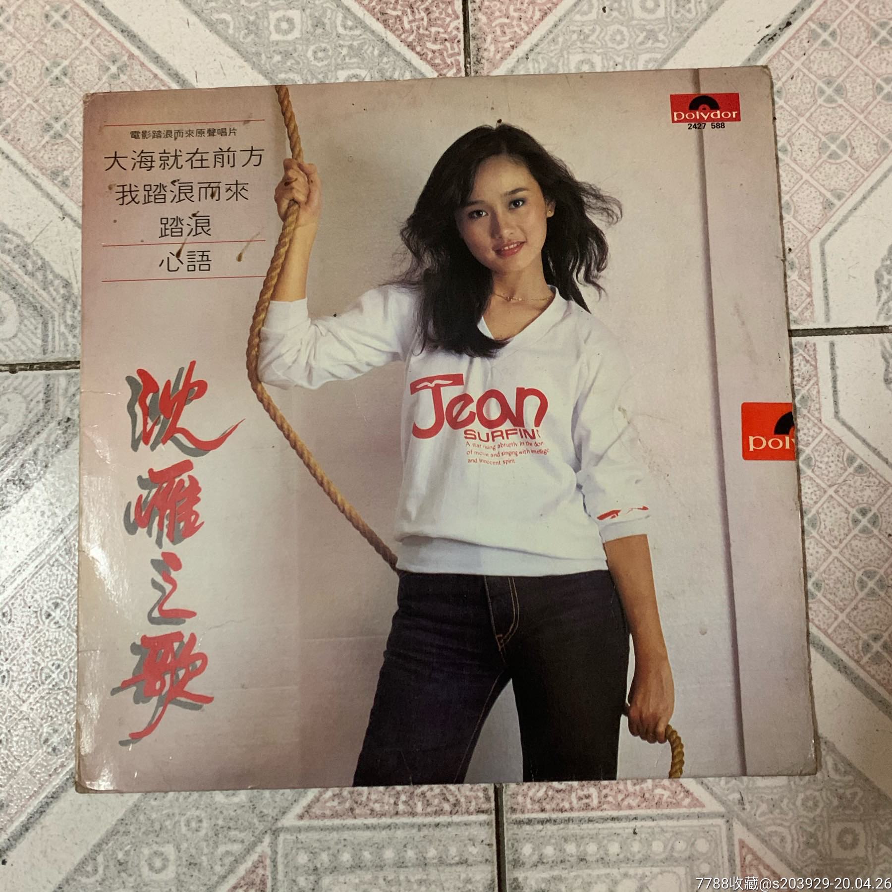 黑胶lp【沈雁之歌—踏浪】