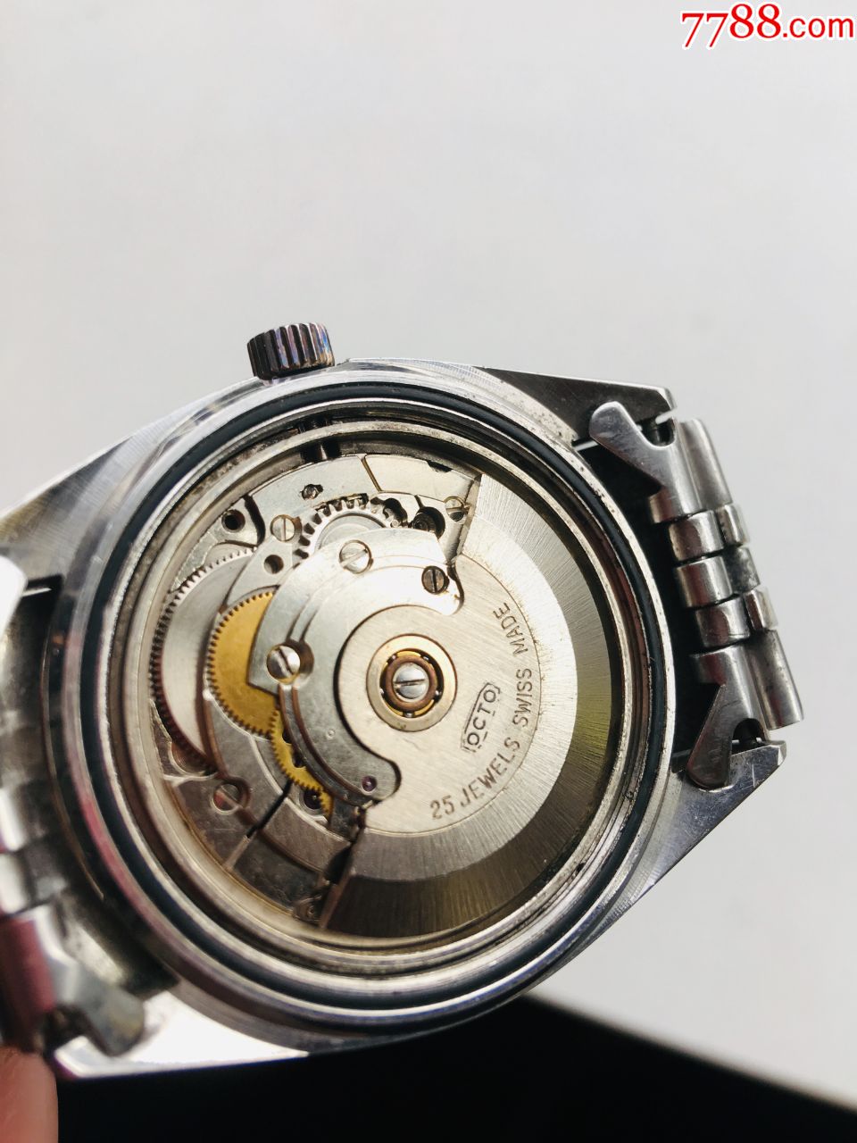 瑞士原装octo乐都双历全自动机械老表