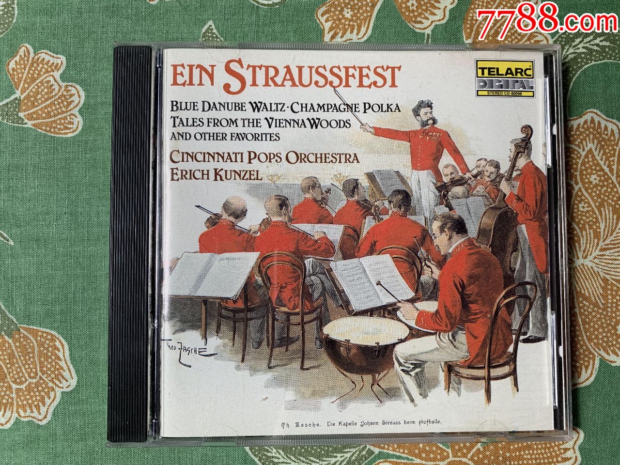 TELARC《EinStraussfest红衫仔》美国原装正版凸字圈CD-价格:480元-se72626610-音乐CD-零售-7788收藏 ...