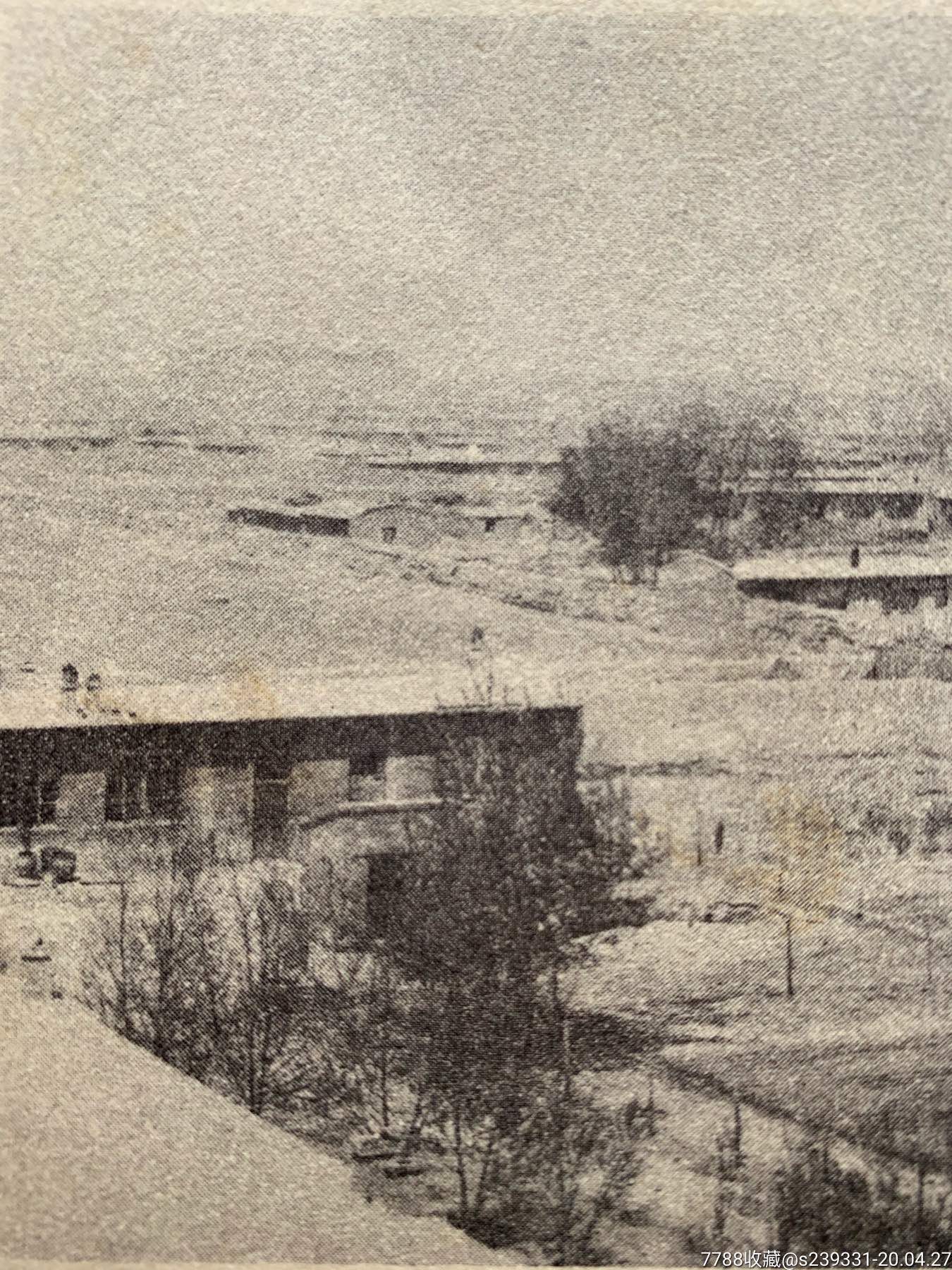 民国明信片《洮南满铁公所市街》一枚