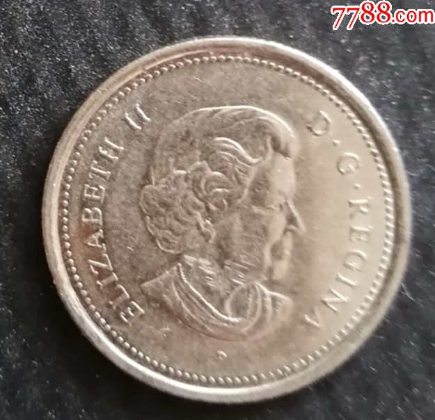 加拿大25分驯鹿2005伊丽莎白二世女王