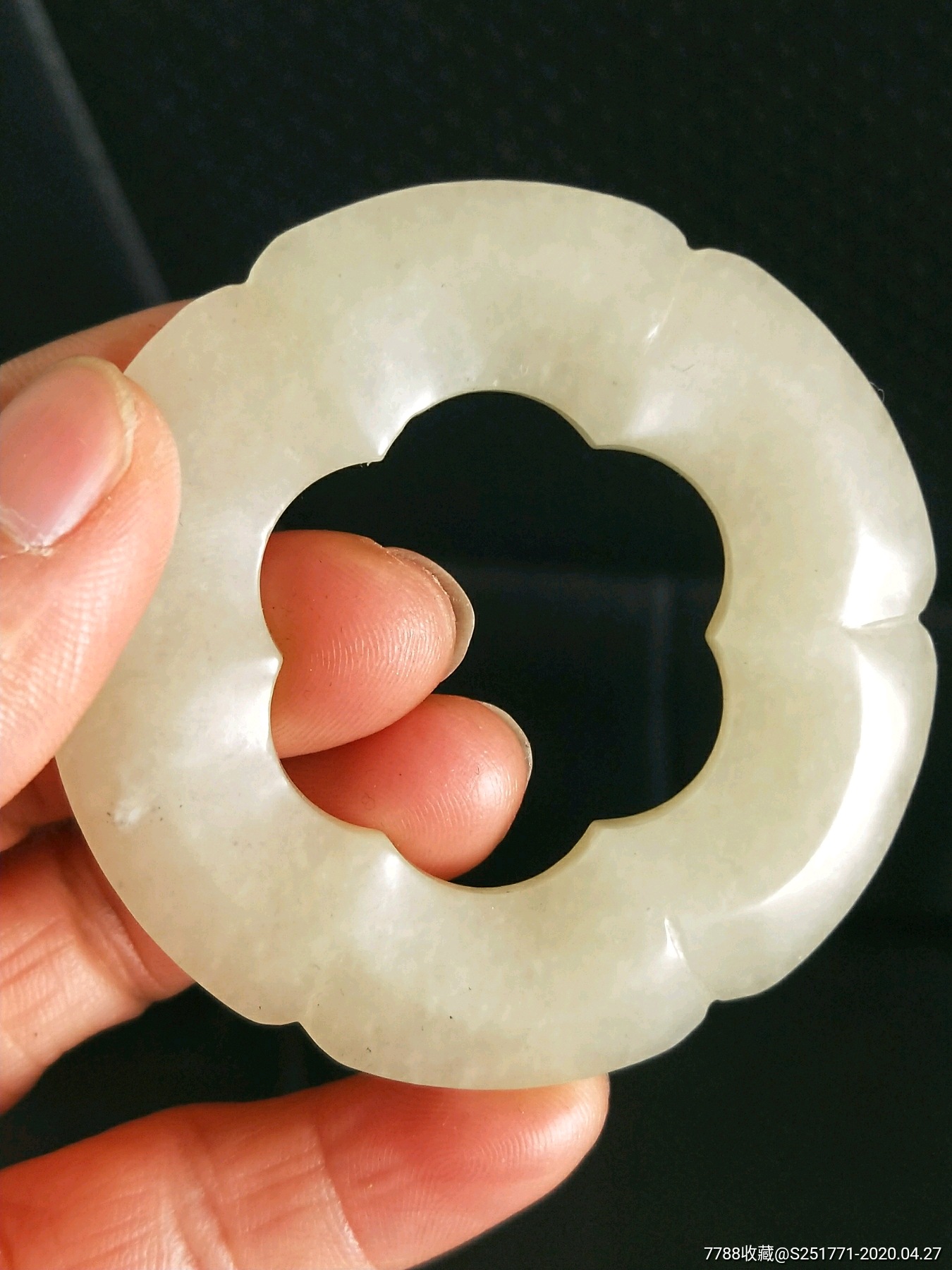 明代和田玉玉环