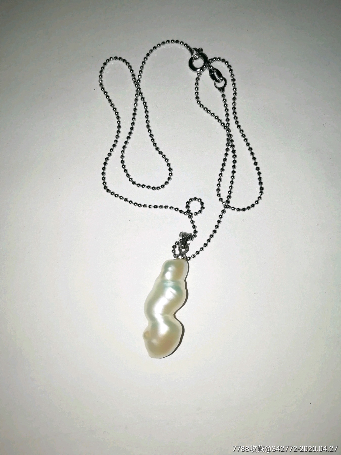 异形珍珠吊坠项链(包邮)
