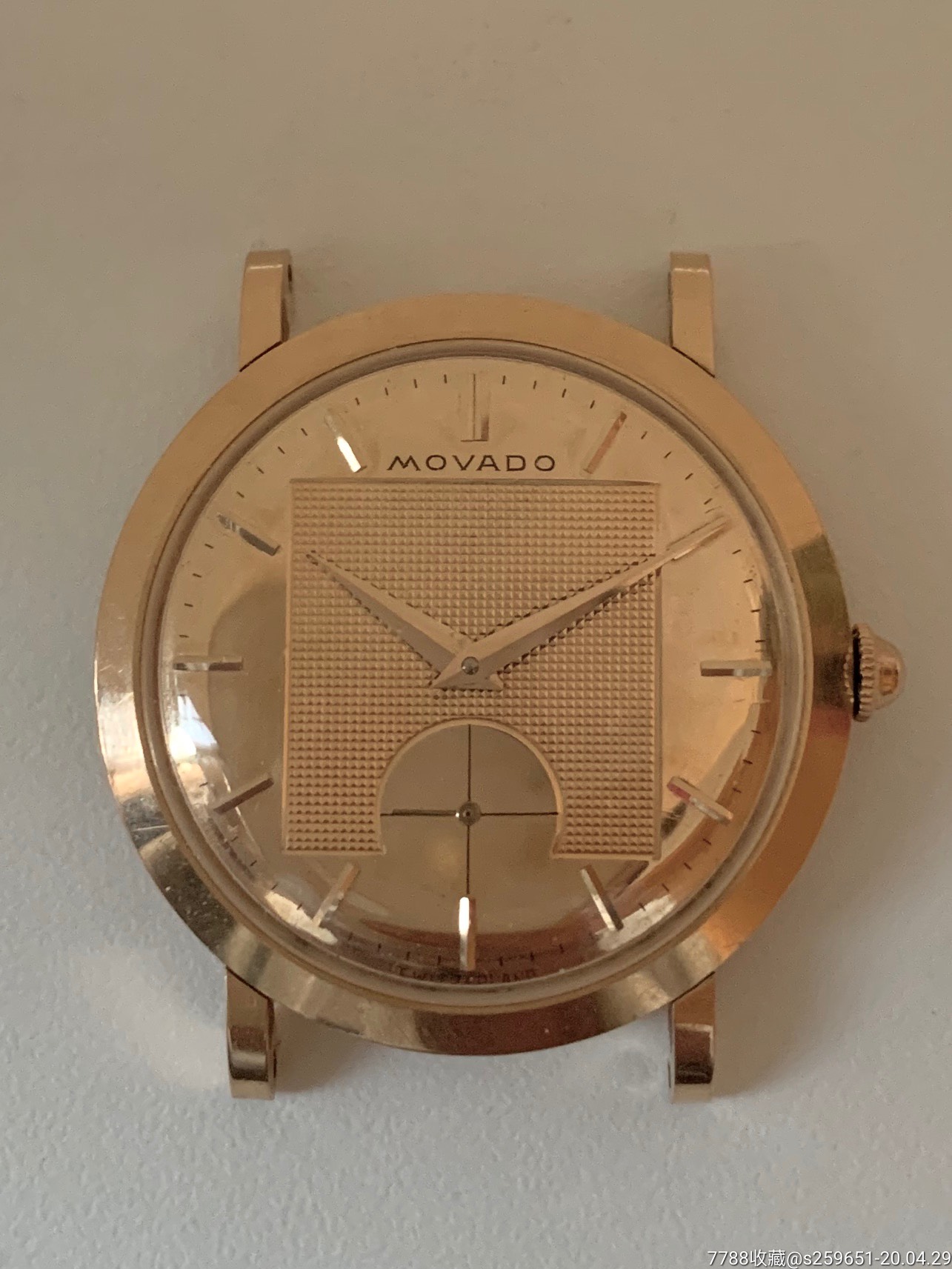 古董表#金面摩凡陀·18k