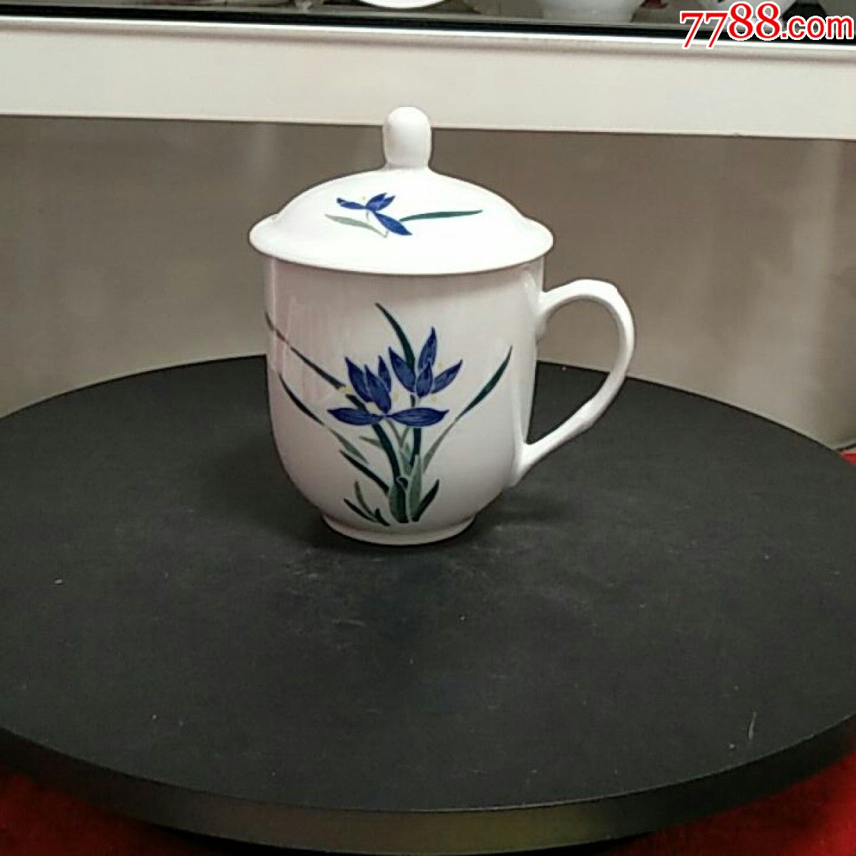 90年代醴陵群力米兰花草杯子-价格:155元-se72681056-彩绘瓷/彩瓷