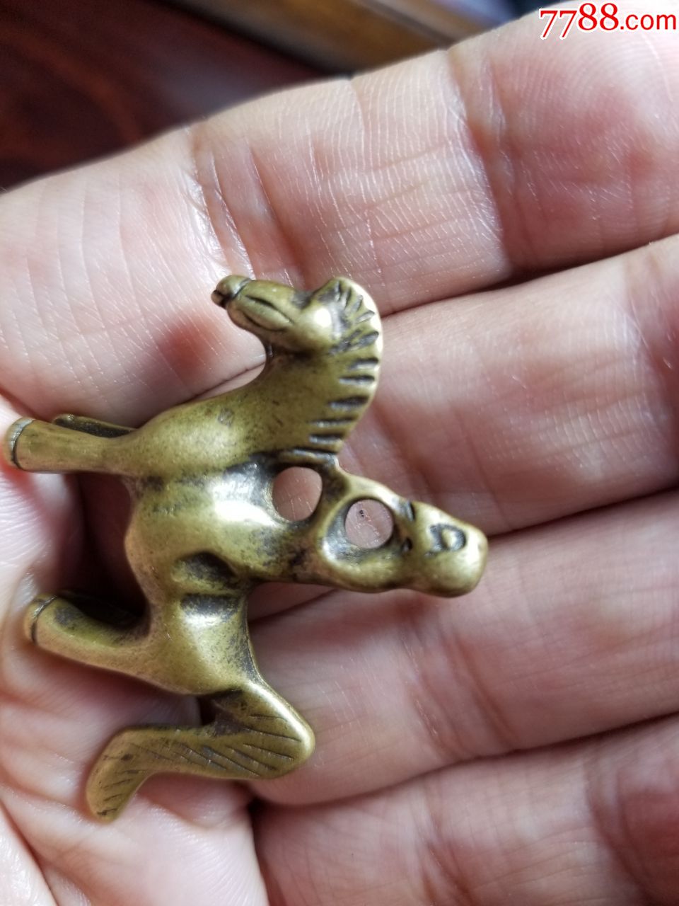 金铜挂件"马上封侯"