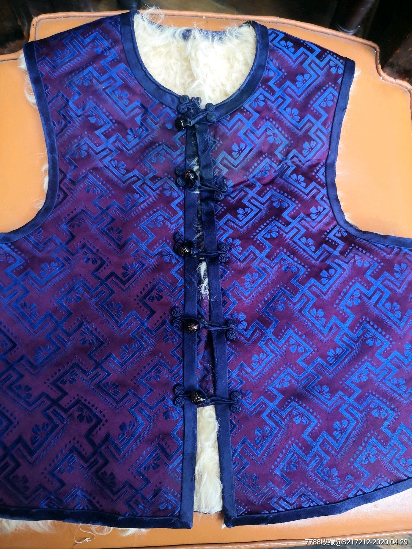 民国时期小孩坎肩