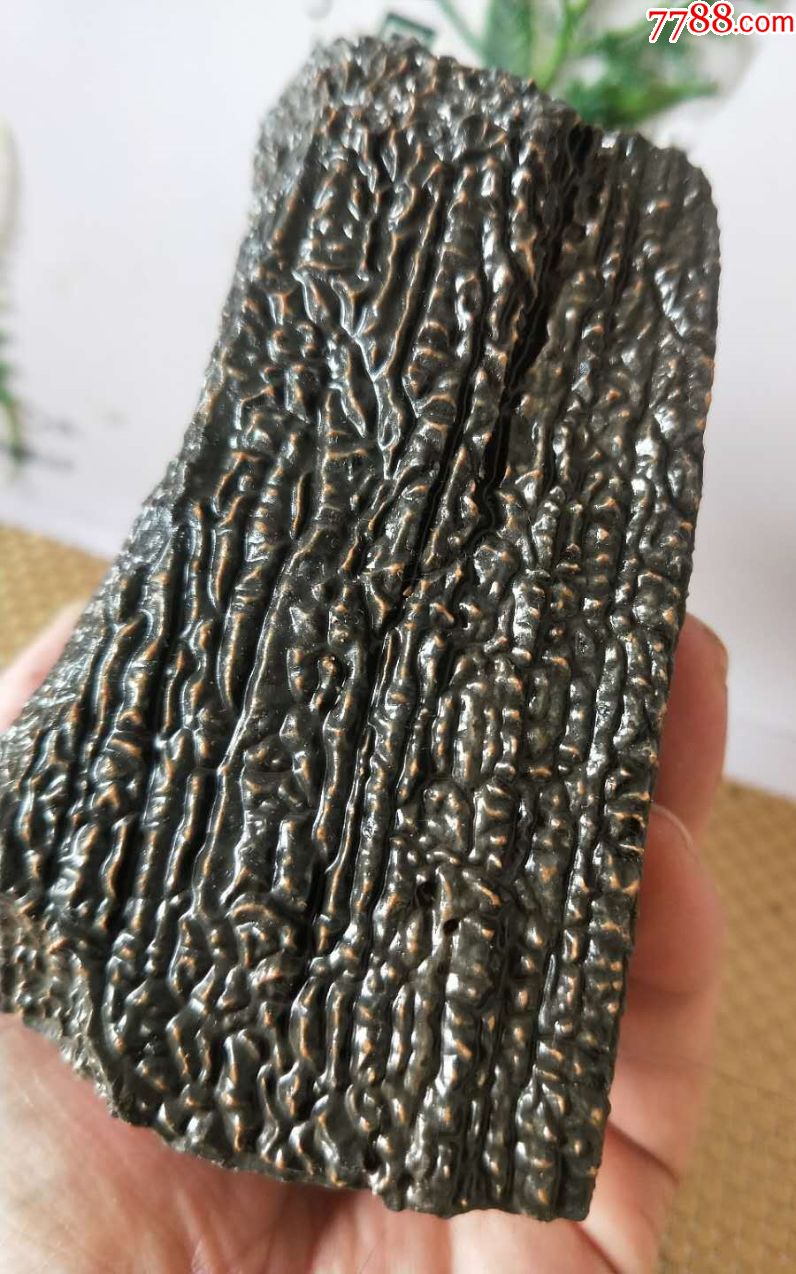 3861新疆哈密纹路泥石1701克