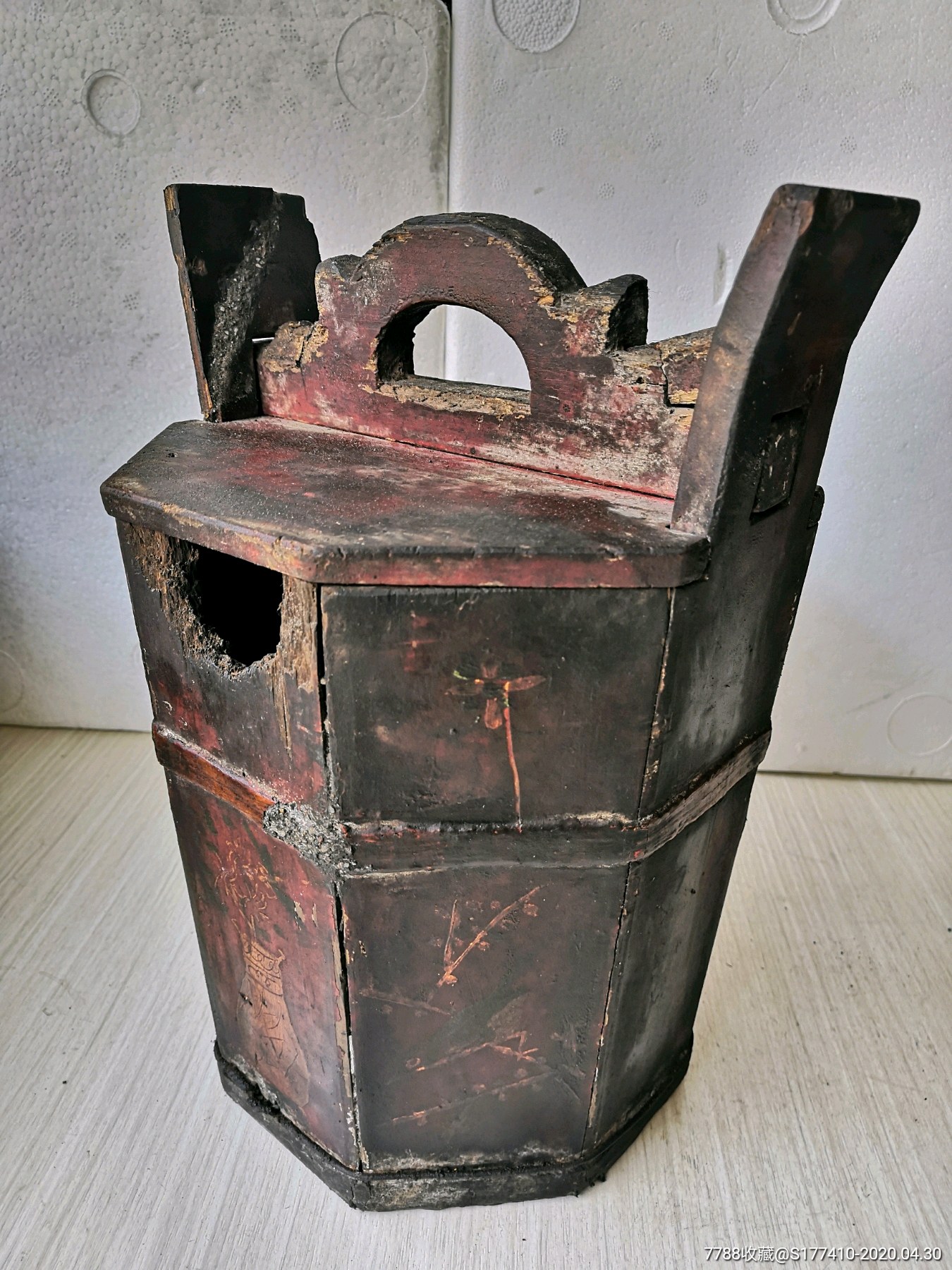 民国时期的木茶桶