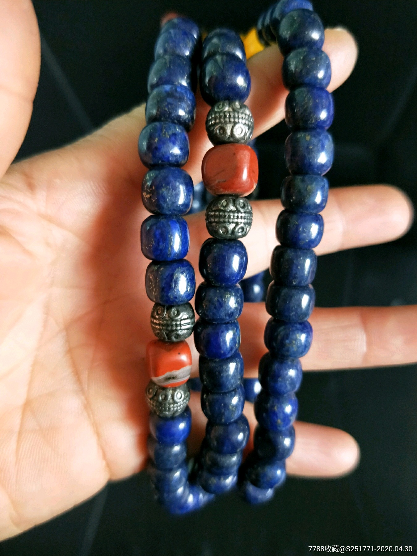 10mm青金石108佛珠