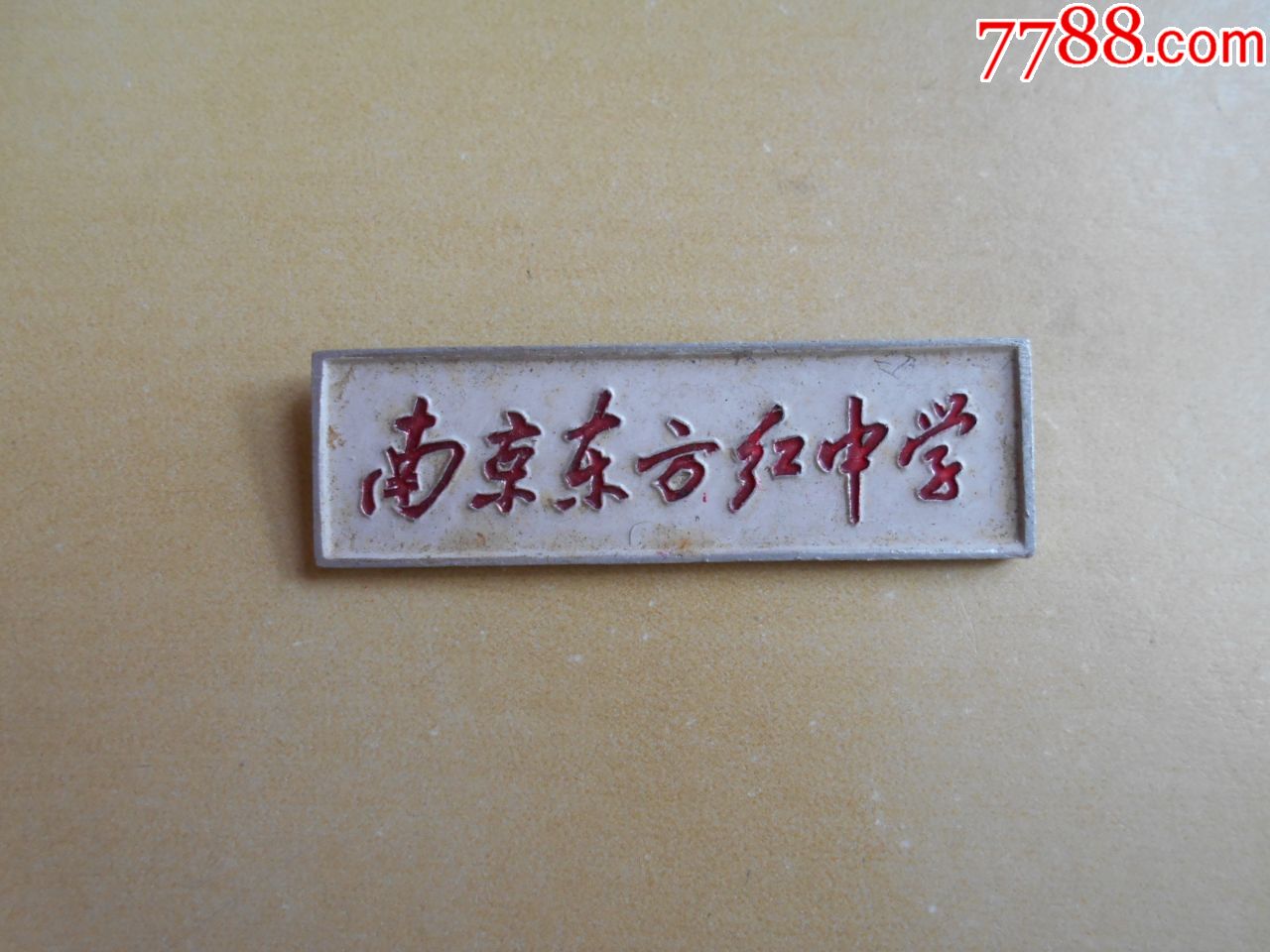 文革南京东方红中学中华中学校徽