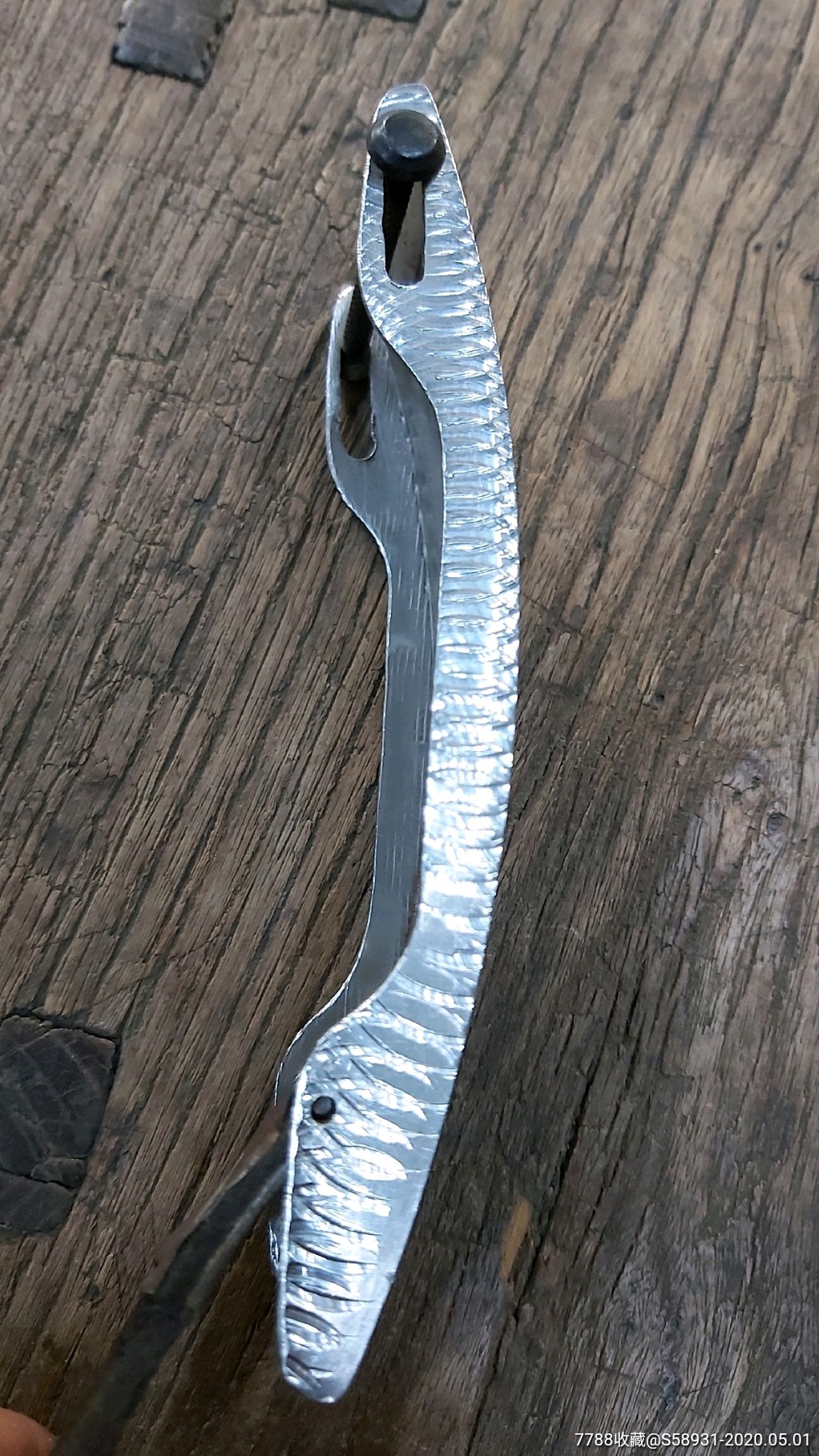 白钢精美手工腰带扣"凤舞"