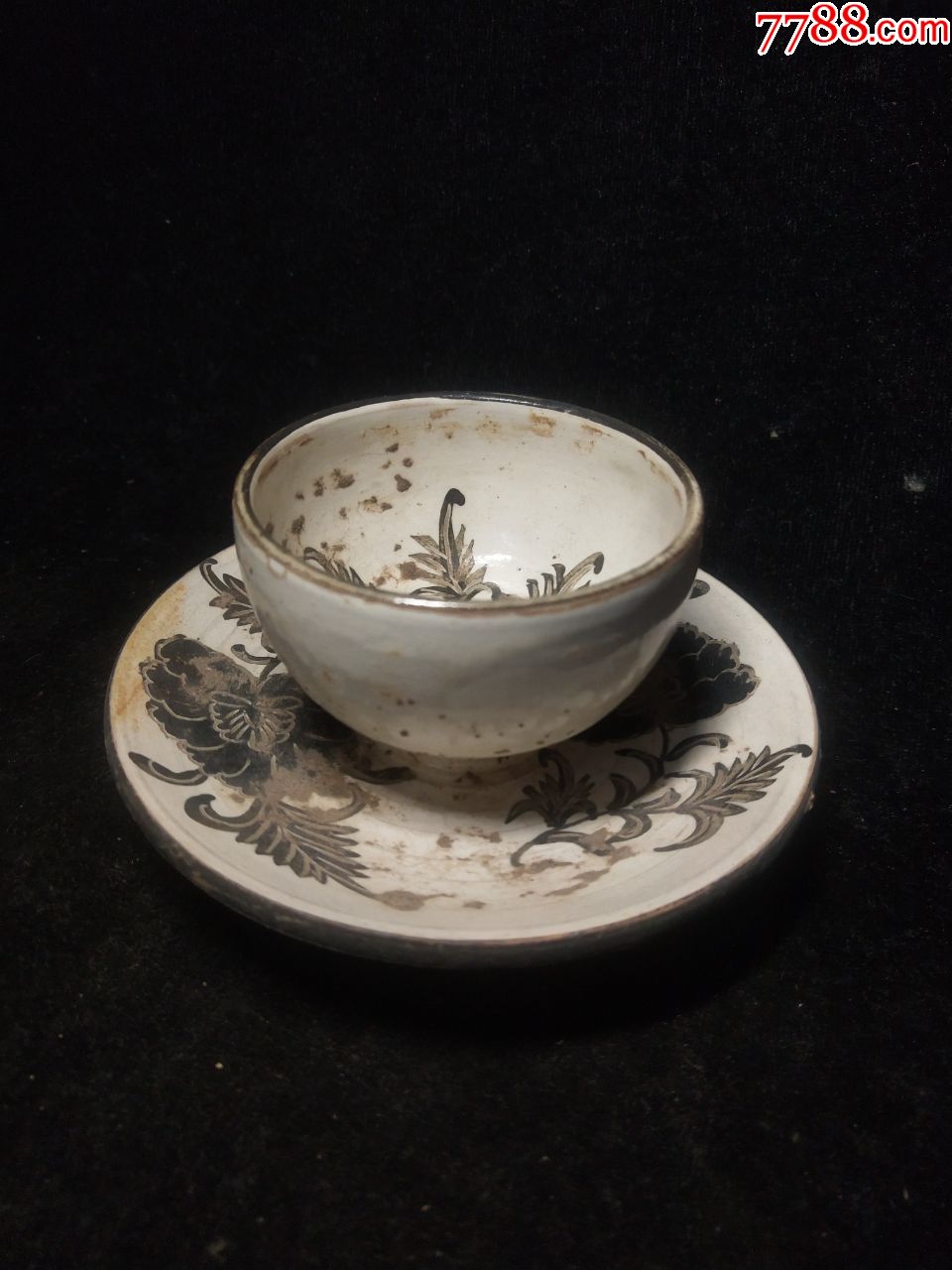 磁州窑茶盏精品图片