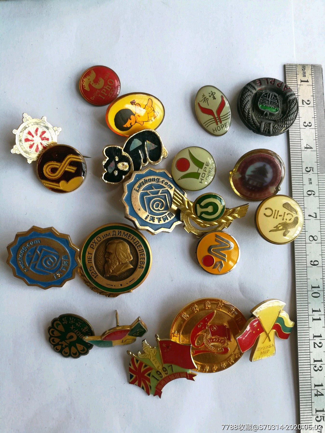 各类,小徽章20枚