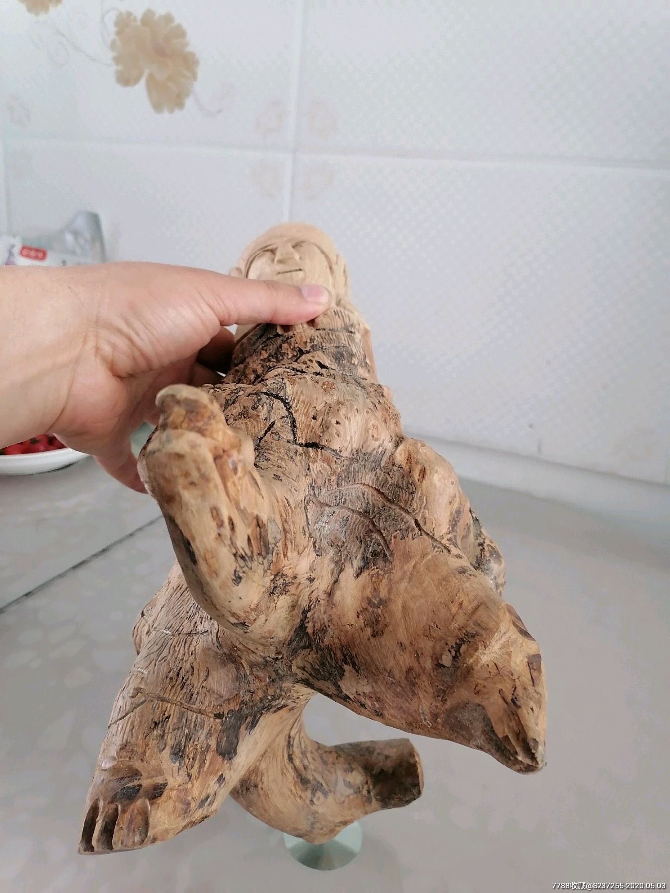 天然树瘤根雕作品