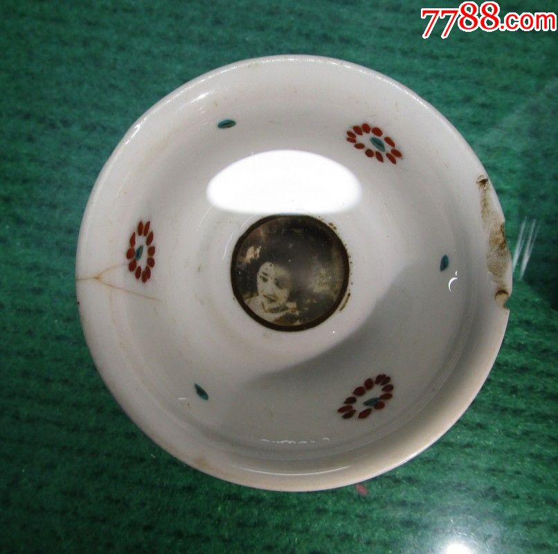 民国美人杯显影杯酒盅