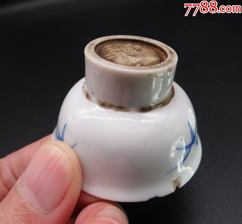 民国美人杯显影杯酒盅