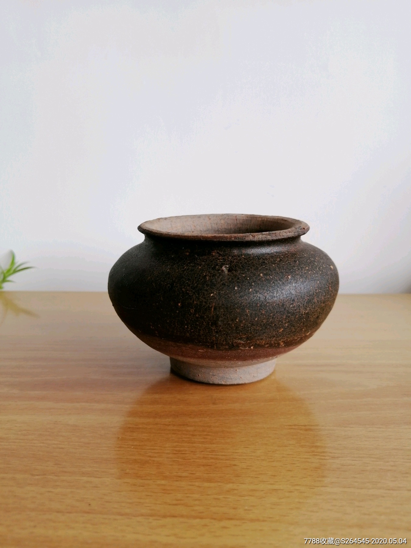 赣州窑紫金釉茶入