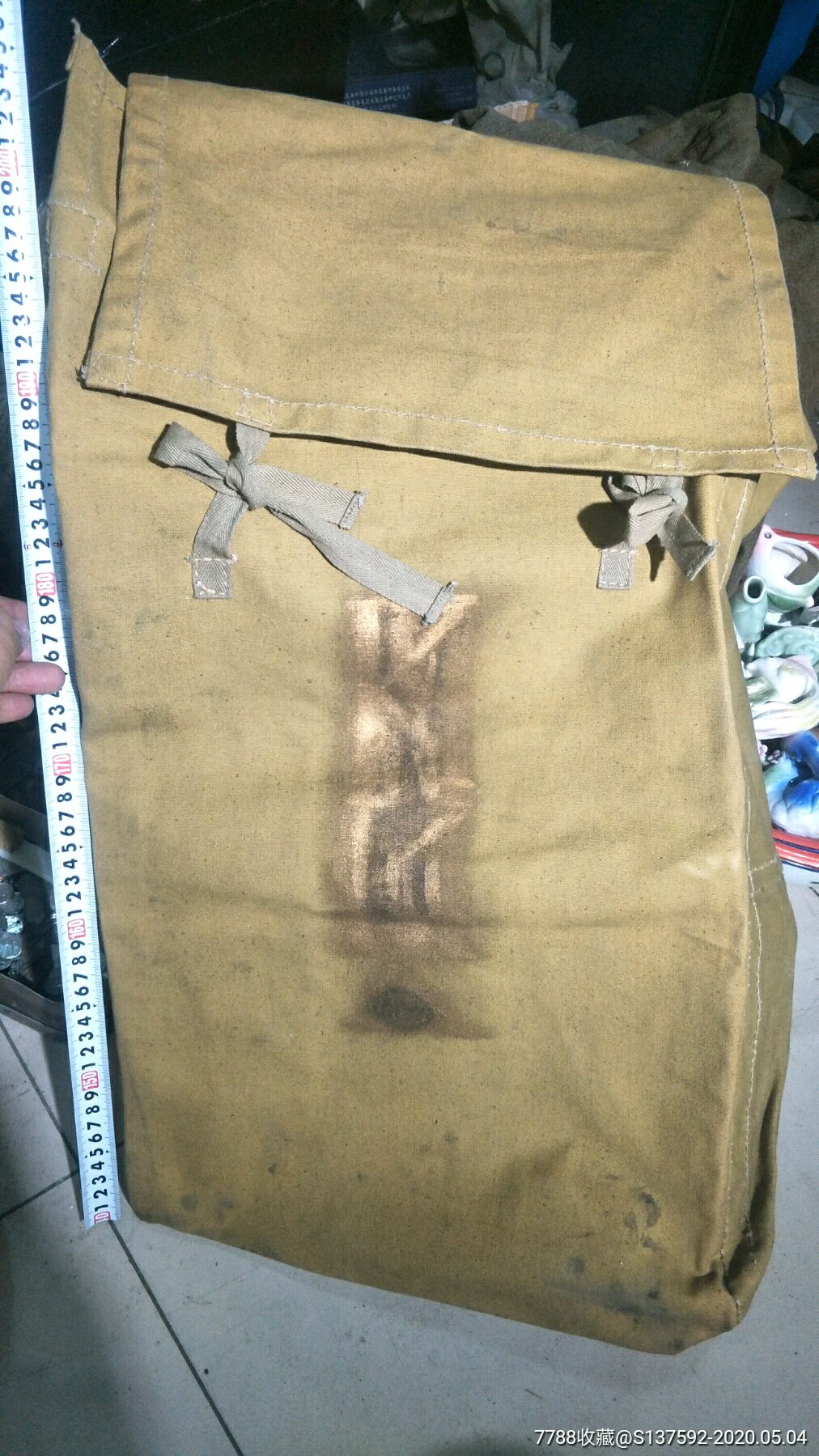 民国时期鬼子背包大号上下80厘米