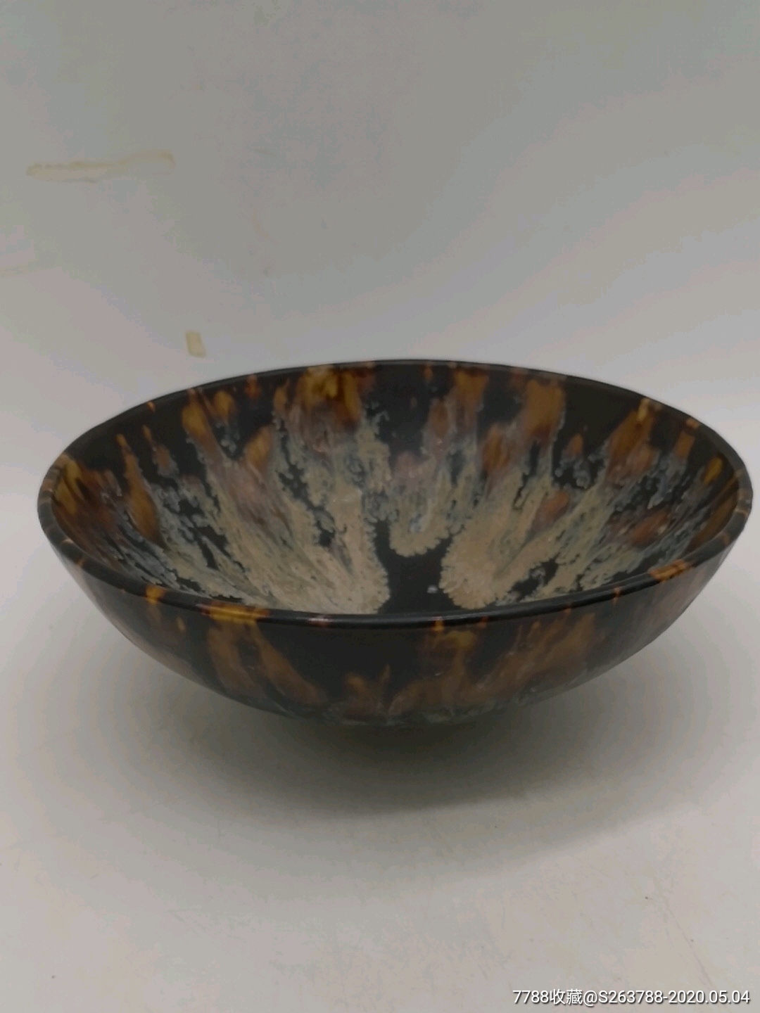 吉州窑虎皮斑碗