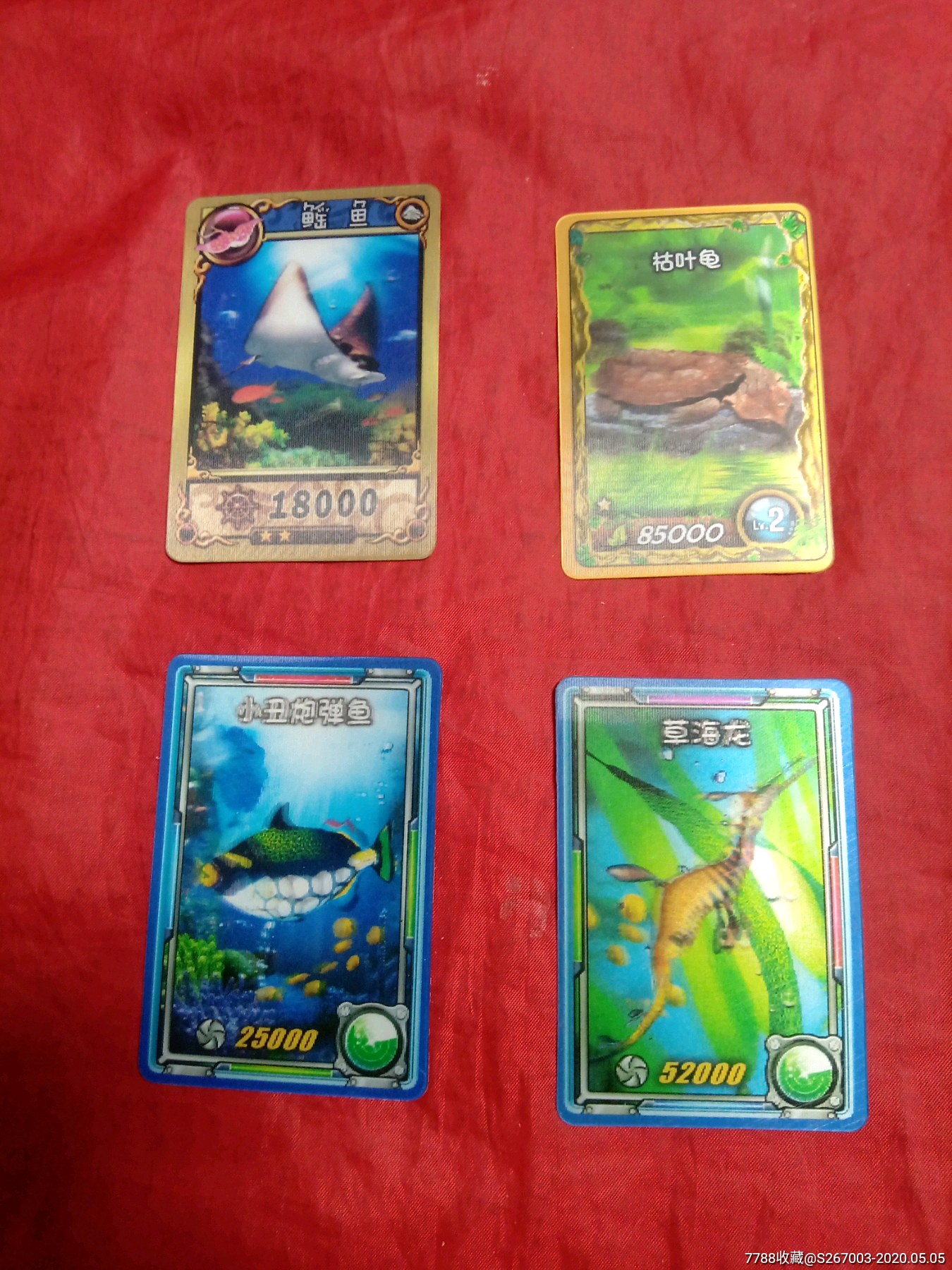 好多鱼卡4张