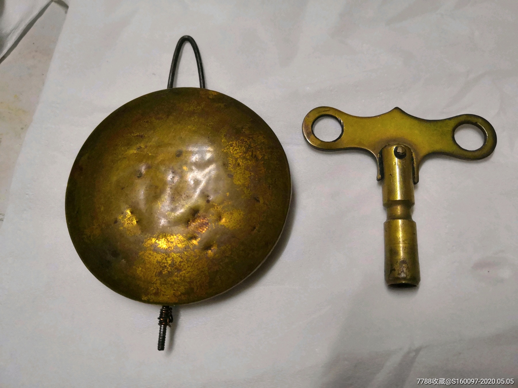 民国老座钟钟摆